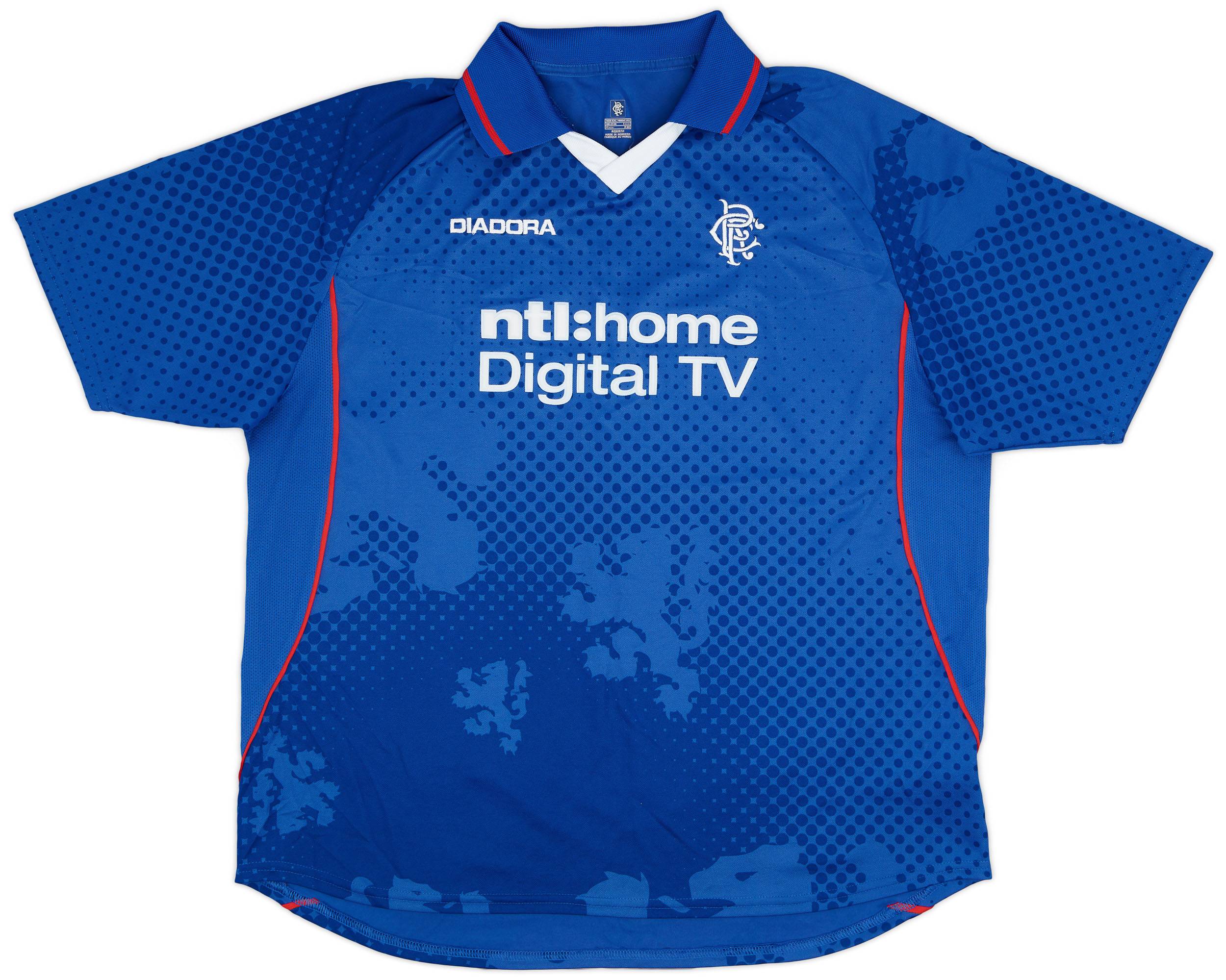 2002-03 Rangers Home Shirt - 8/10 - (XXL)