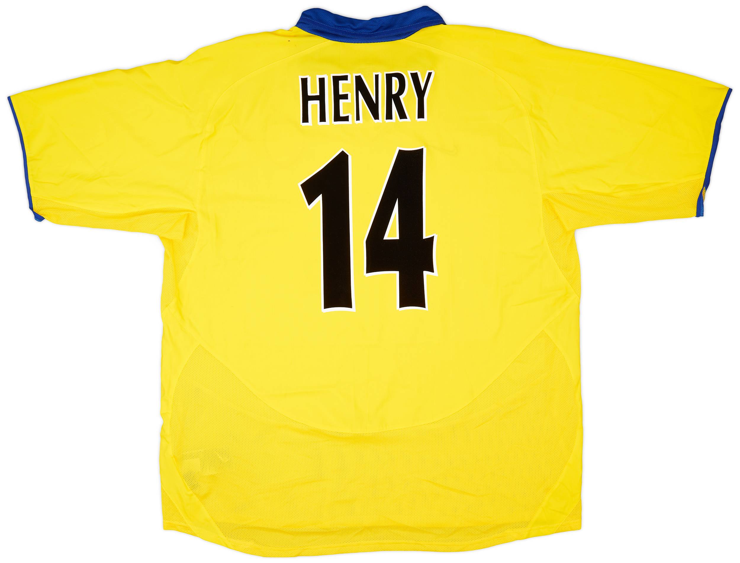 2003-04 Arsenal Away Shirt Henry #14 - 8/10 - (XXL)