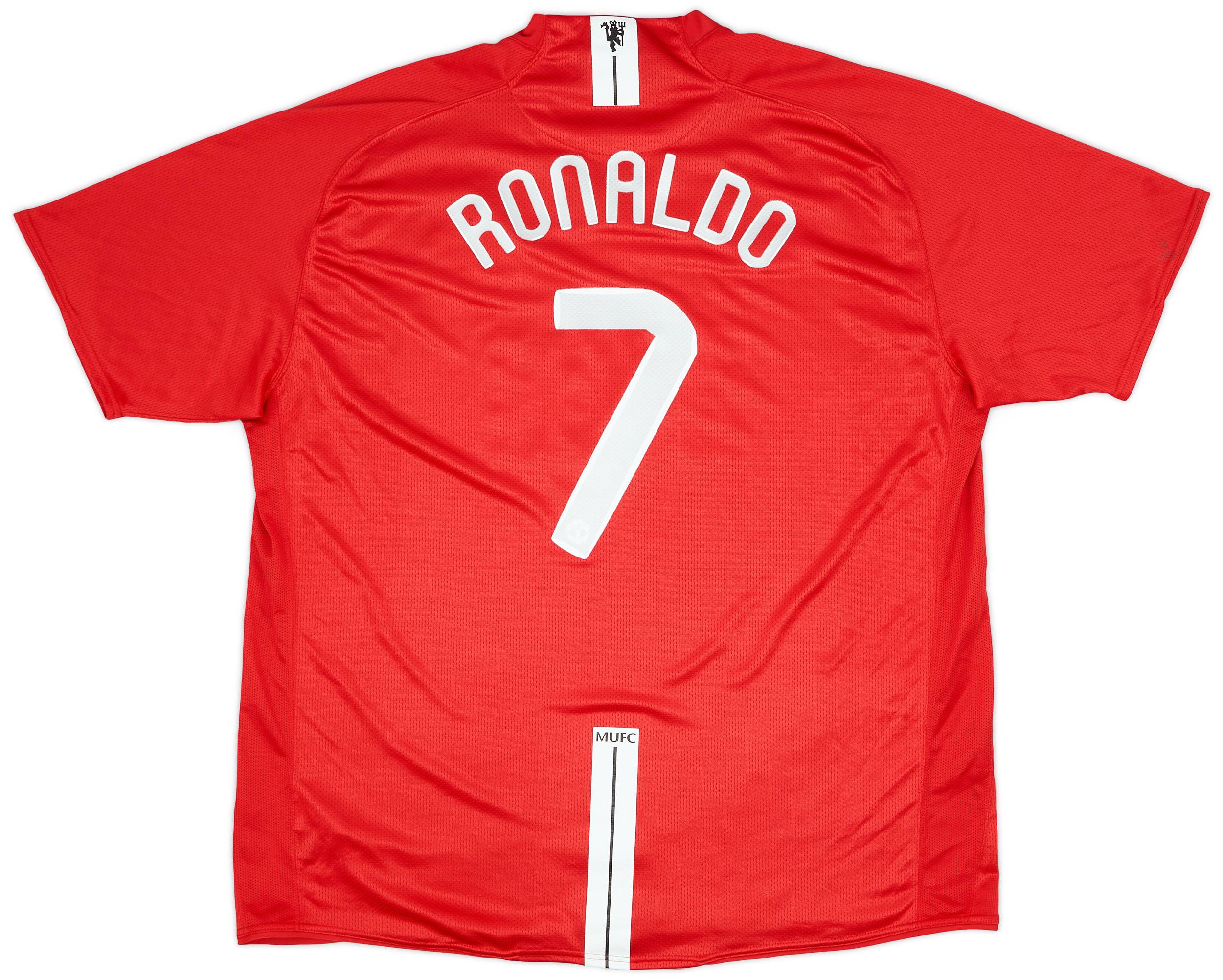 2007-09 Manchester United Home Shirt Ronaldo #7 - 9/10 - (3XL)