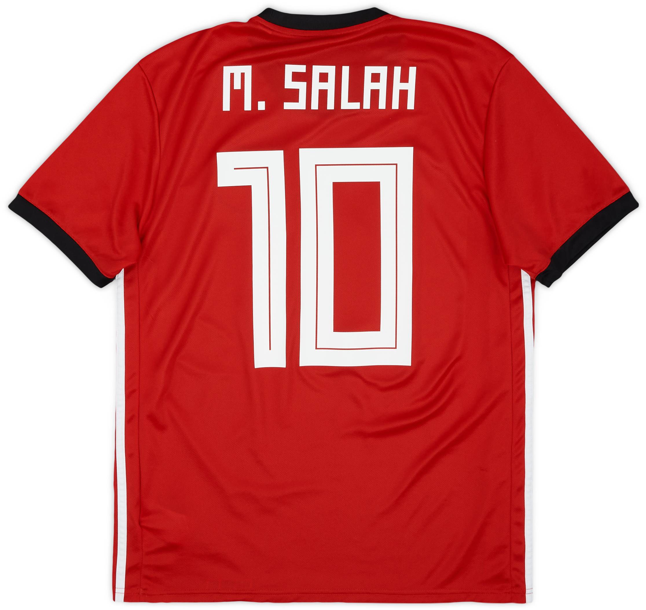 2018-19 Egypt Home Shirt Salah #10 - 9/10 - (M)