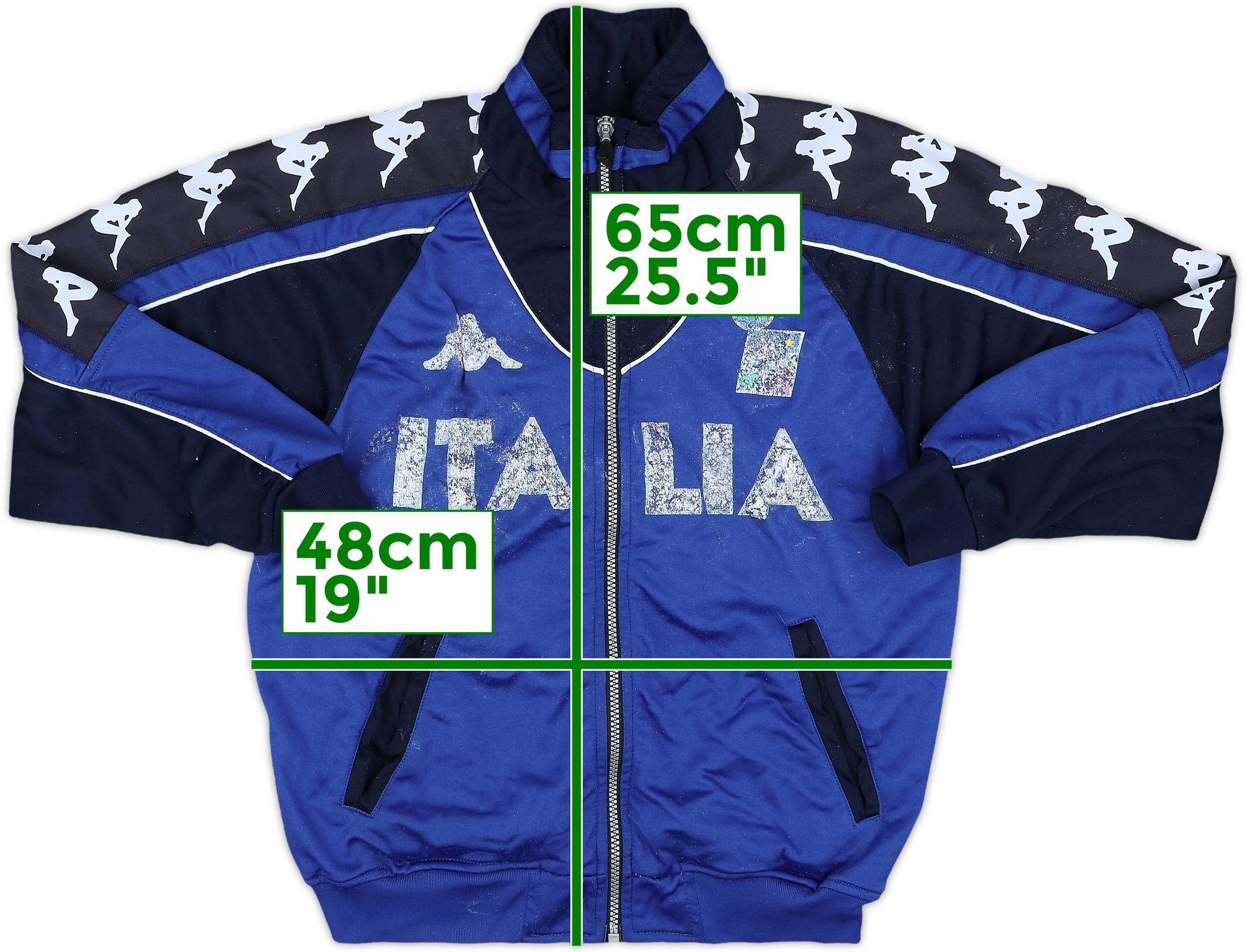 1999-00 Italy Kappa Track Jacket - 4/10 - (XL.Boys)