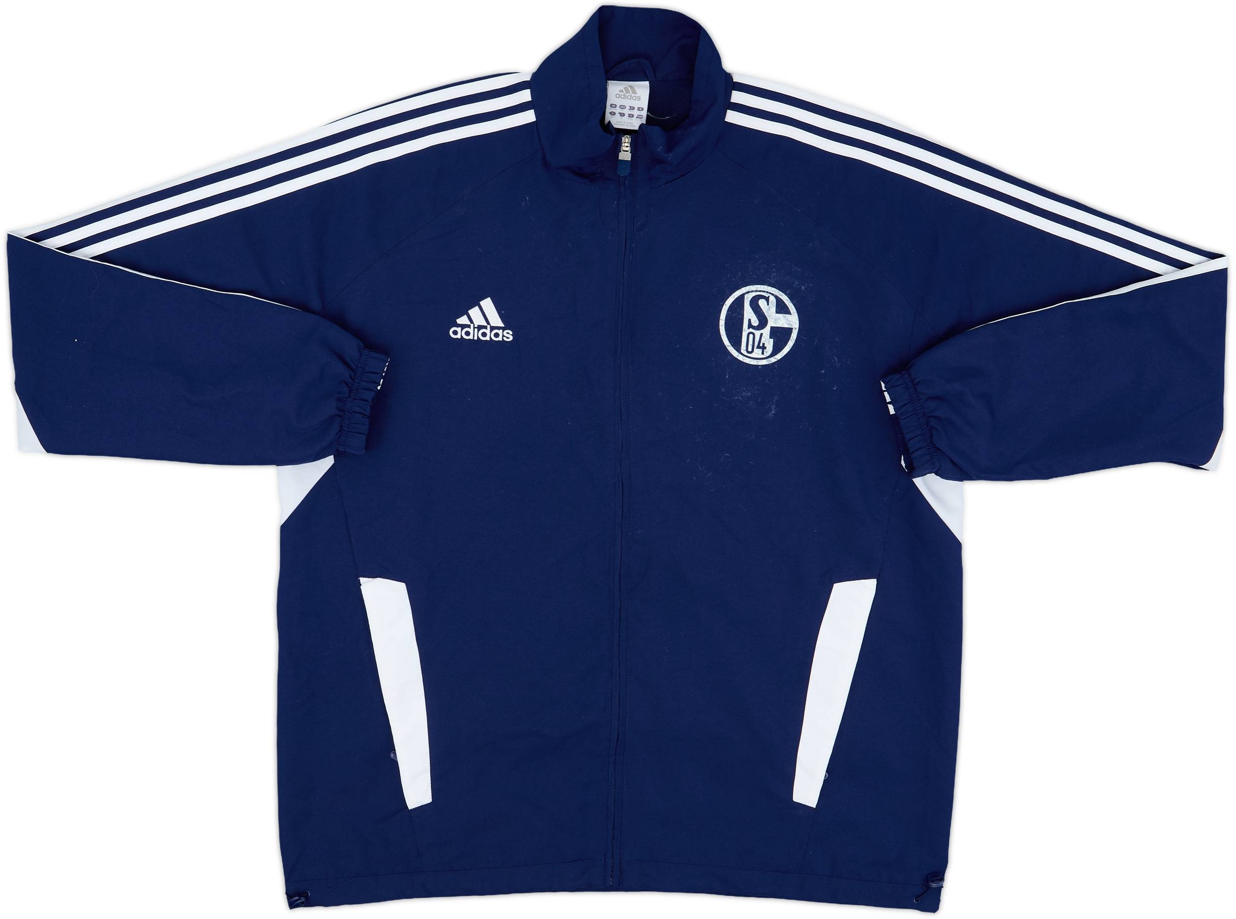 2011-12 Schalke adidas Track Jacket - 5/10 - (XXL)