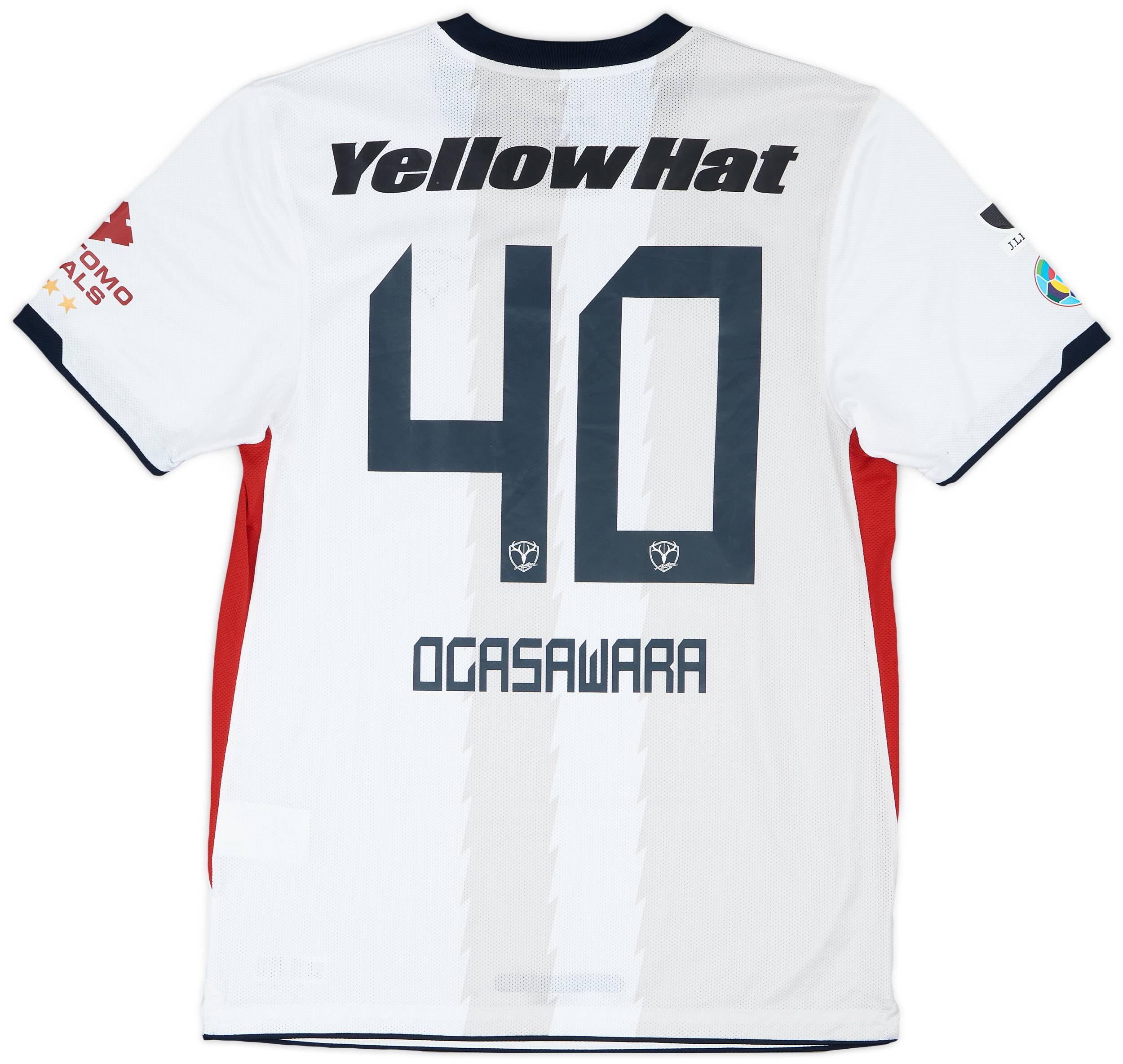 2011 Kashima Antlers Away Shirt Ogasawara #40 - 6/10 - (L)