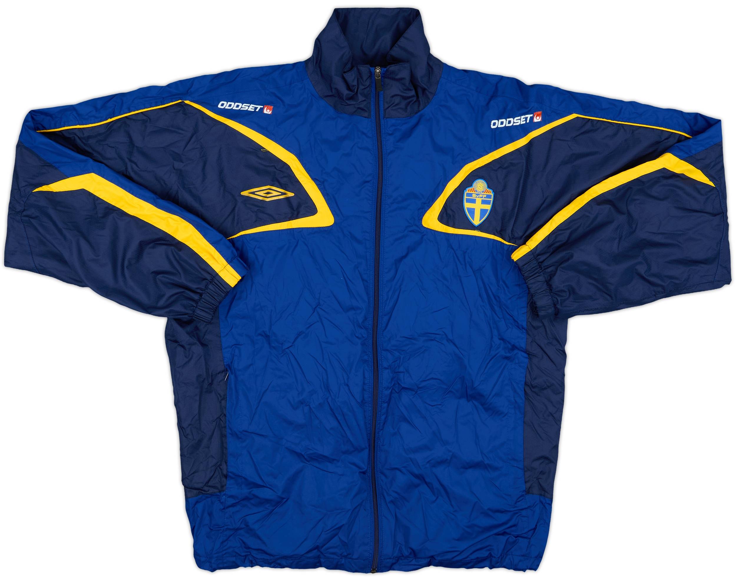 2006-07 Sweden Umbro Rain Jacket - 6/10 - (L)