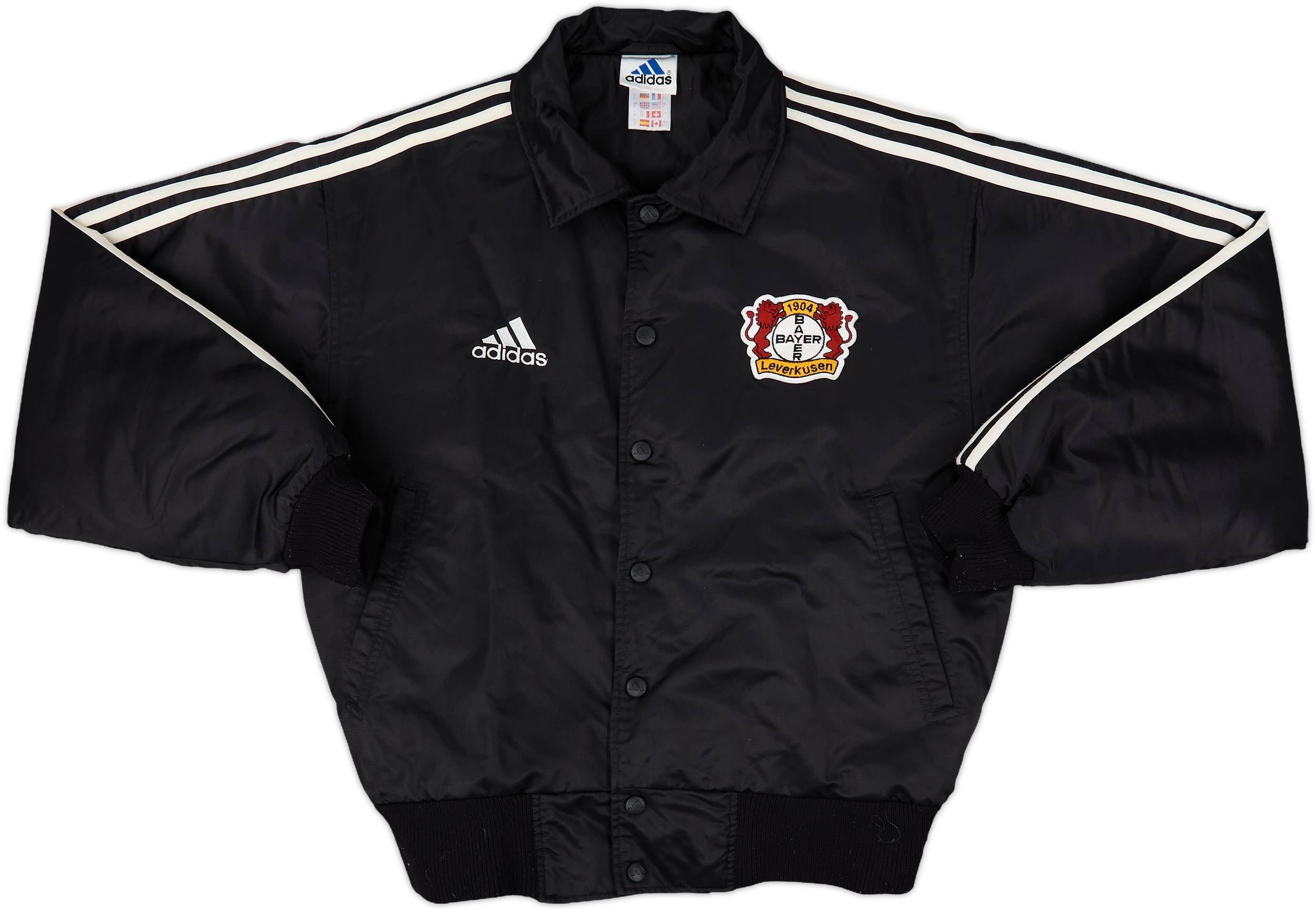 1999-00 Bayer Leverkusen adidas Bomber Jacket - 8/10 - (S)