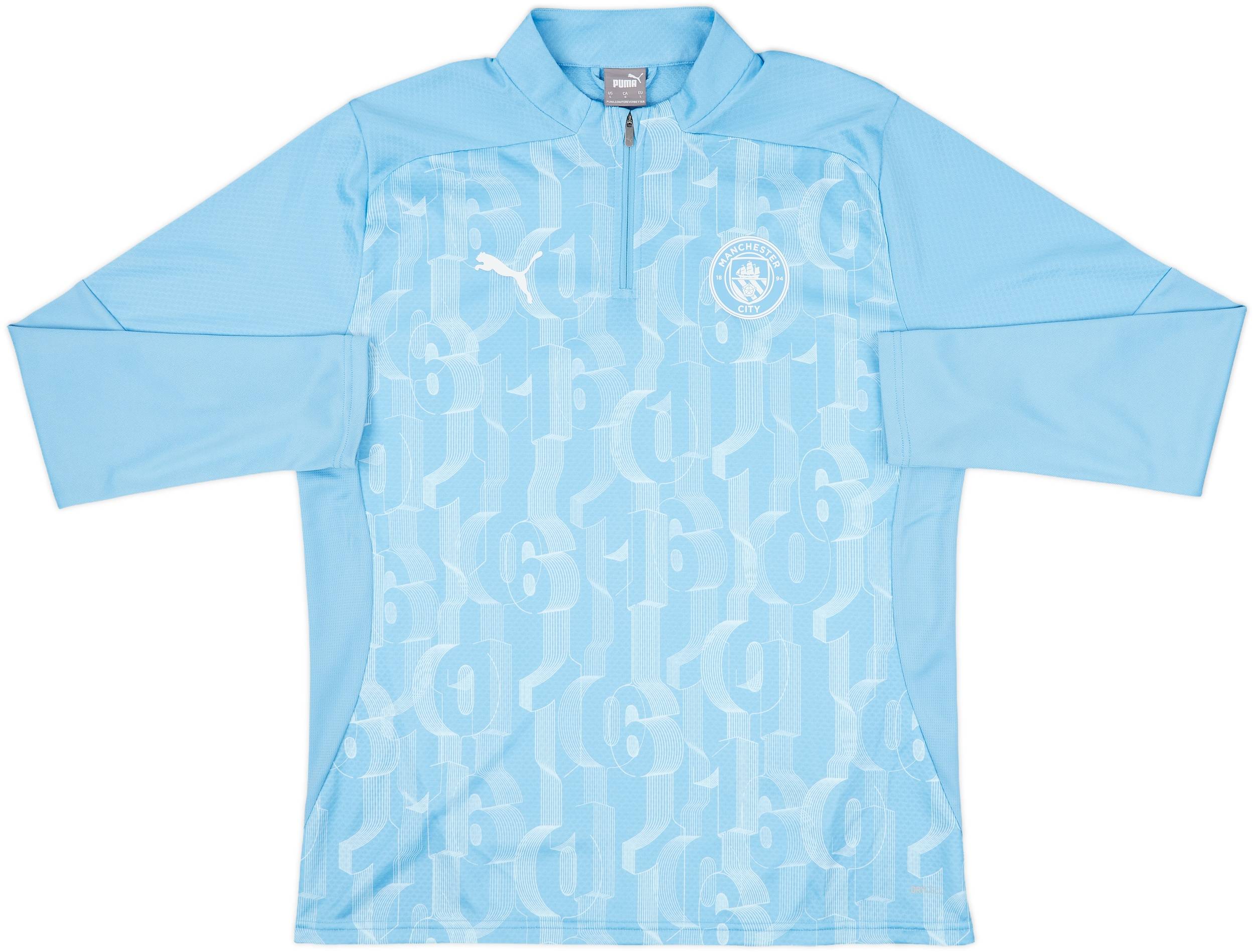 グランドセール 漫画 1/4 Puma City Manchester 2024-25 Zip (L) - 8/10 - Top Training アクセサリー