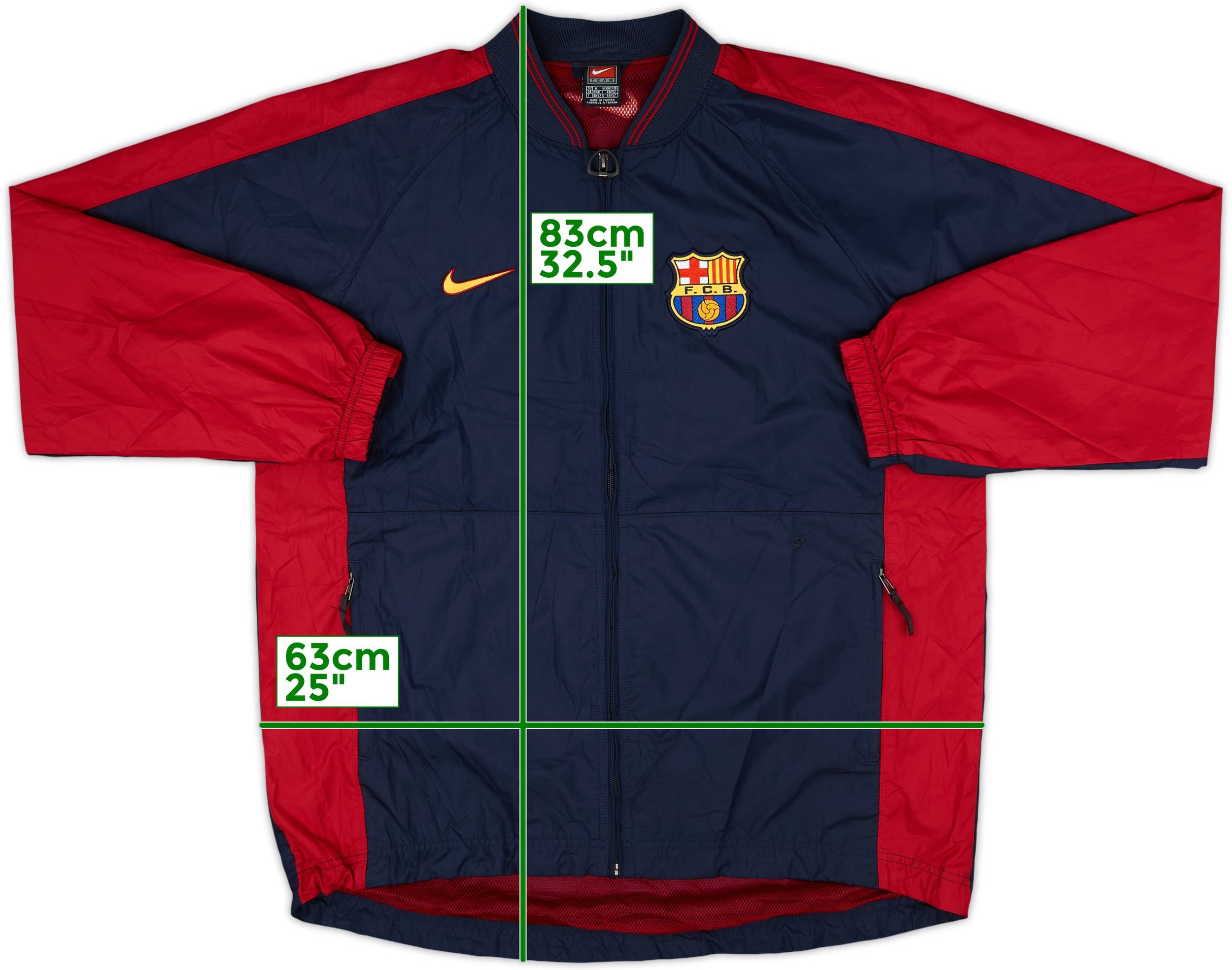 1999-00 Barcelona Nike Track Jacket - 6/10 - (M)