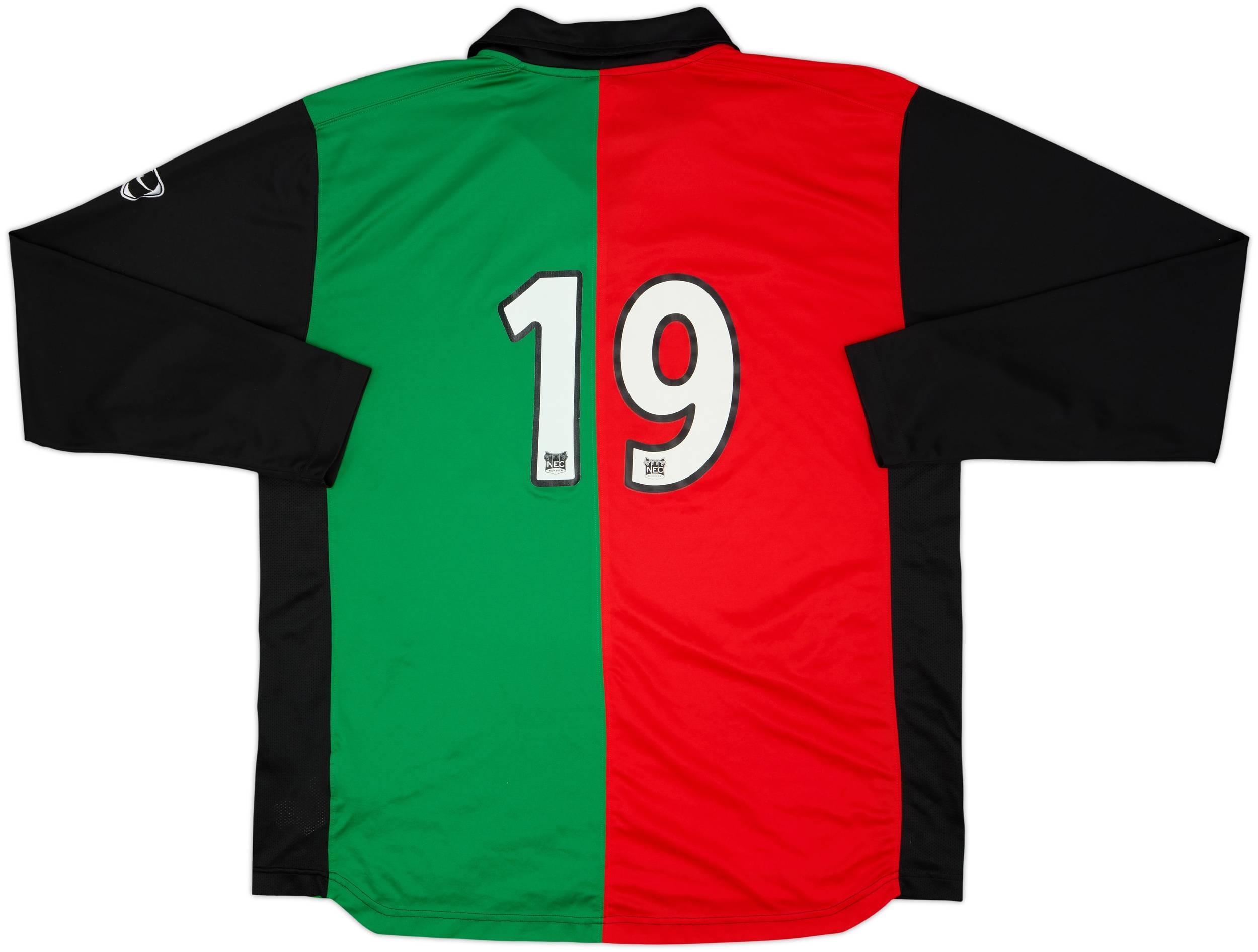 2008-10 NEC Nijmegen Home L/S Shirt #19 - 8/10 - (XXL)