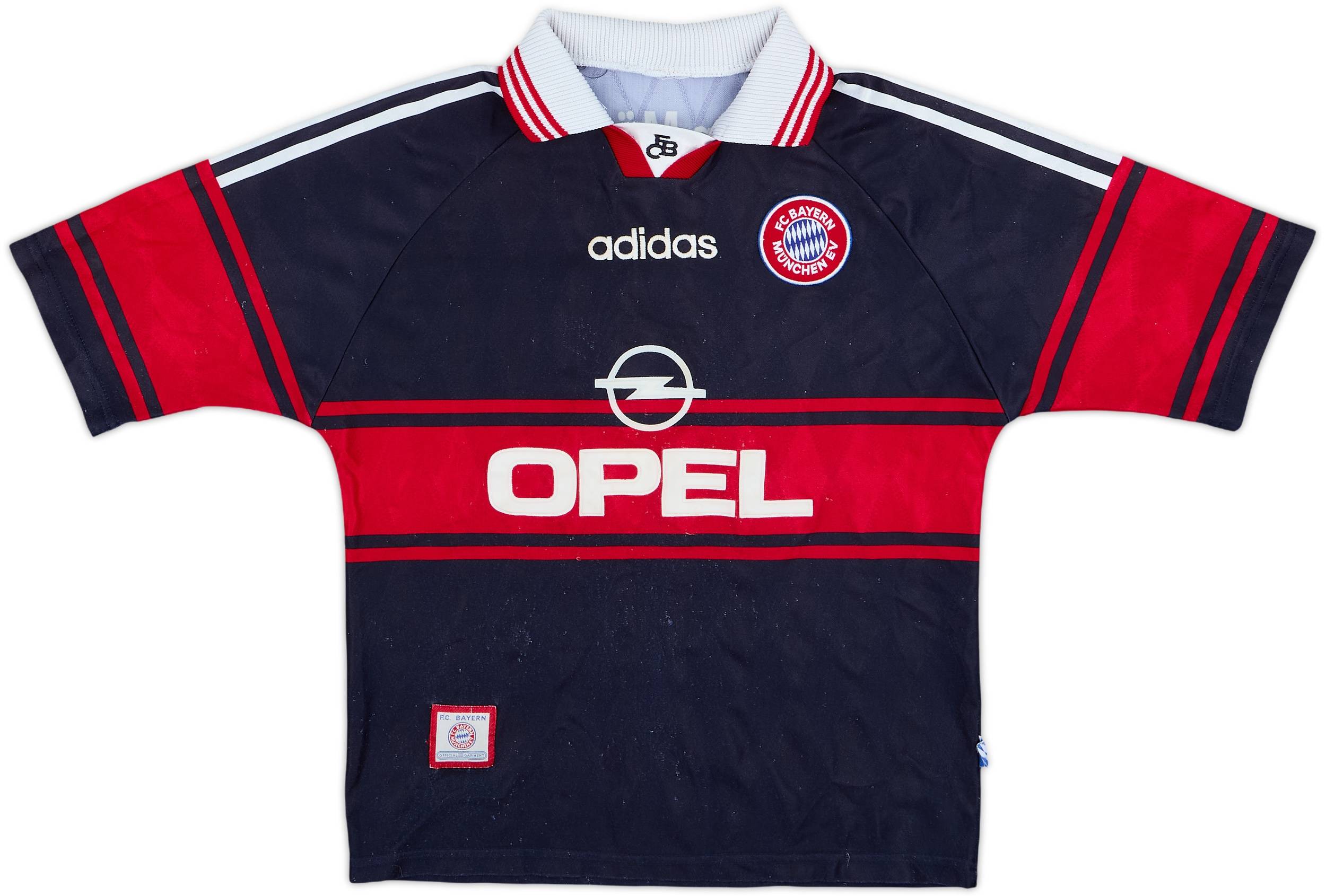 FC Bayern München  シャツ L 1997-99 Bayern Munich Home Shirt #14 - 5/10 - (L.Boys)