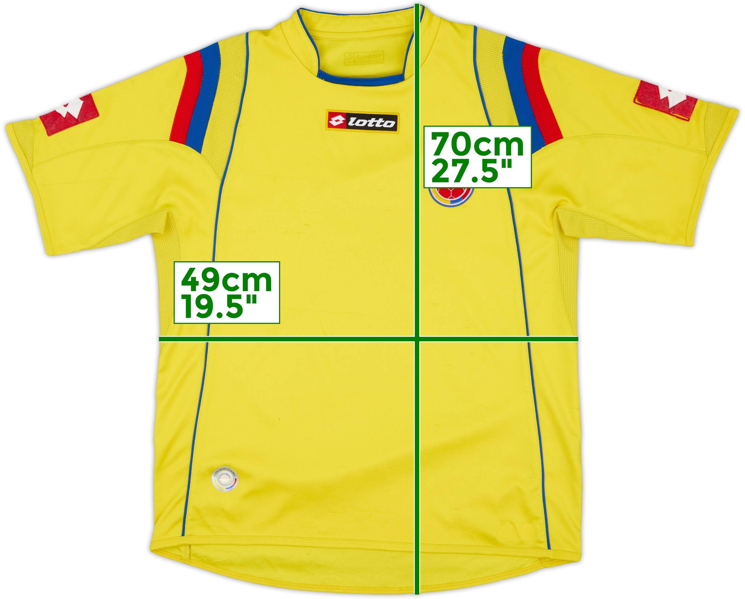 2009-10 Colombia Home Shirt - 6/10 - (S)