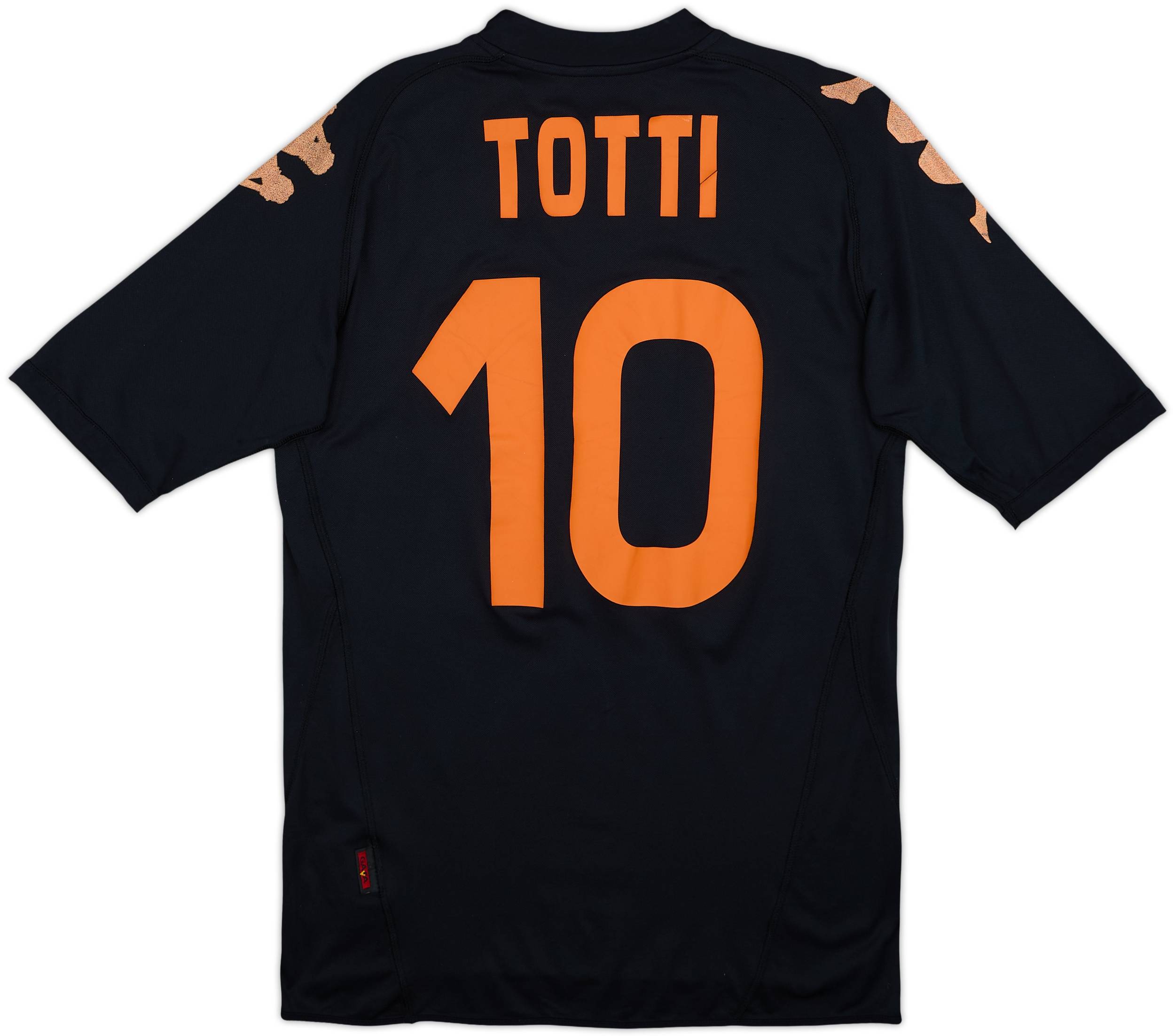 2007-08 Roma Third Shirt Totti #10 - 6/10 - (XL)