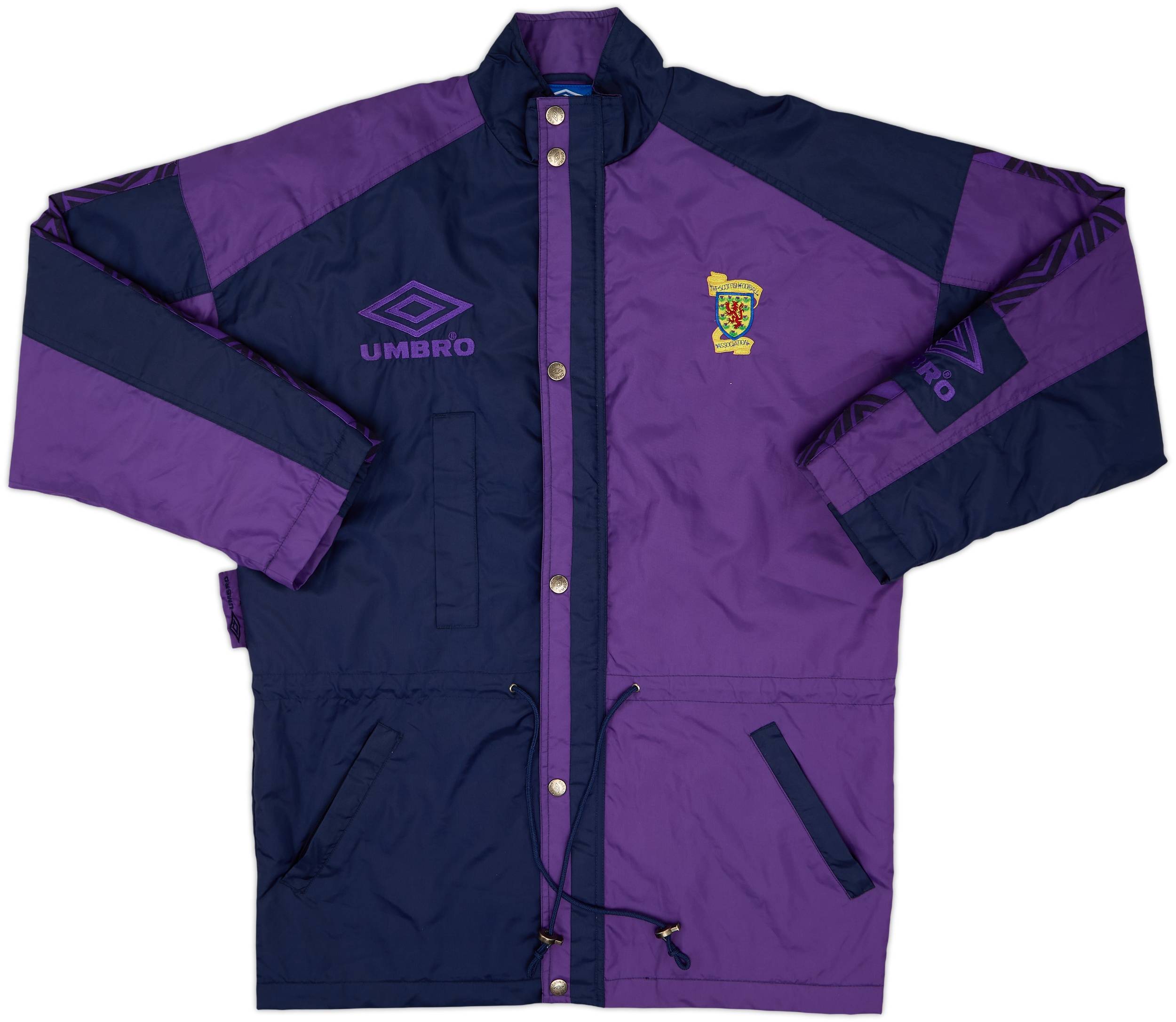 1994-95 Scotland Umbro Padded Bench Coat - 10/10 - (M)