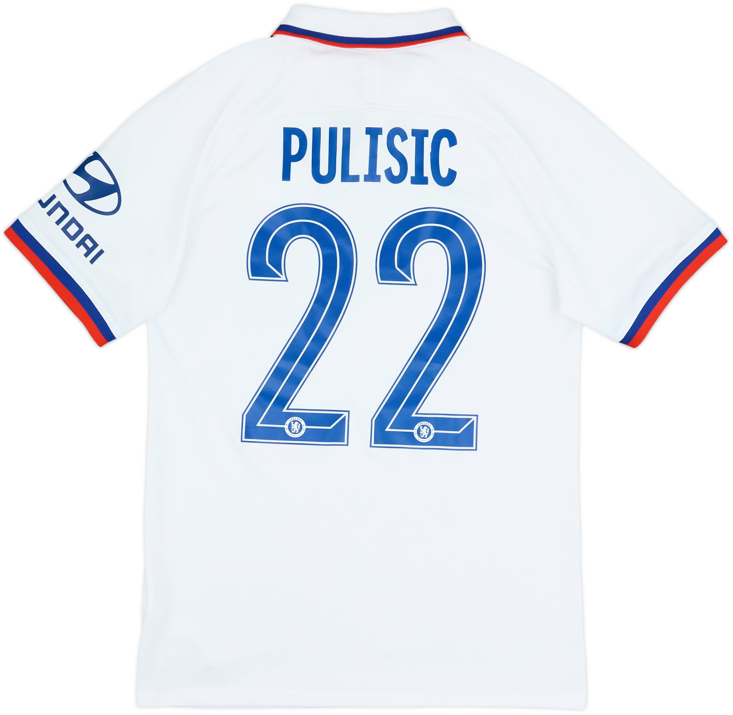 2019-20 Chelsea Away Shirt Pulisic #22 - 7/10 - (S)