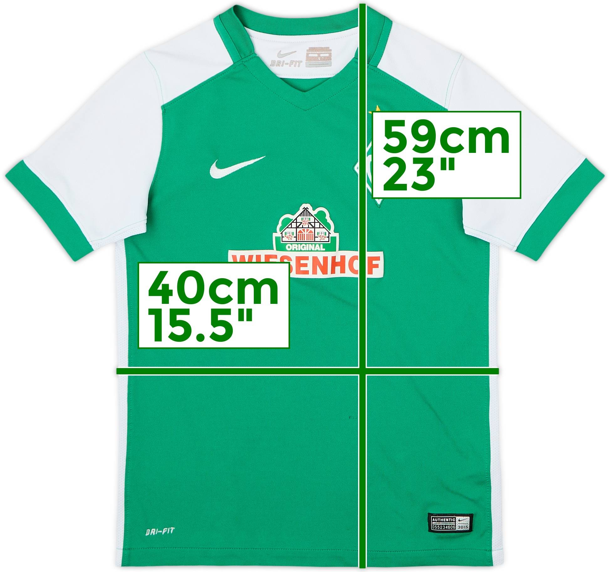 2015-16 Werder Bremen Home Shirt - 8/10 - (M.Boys)