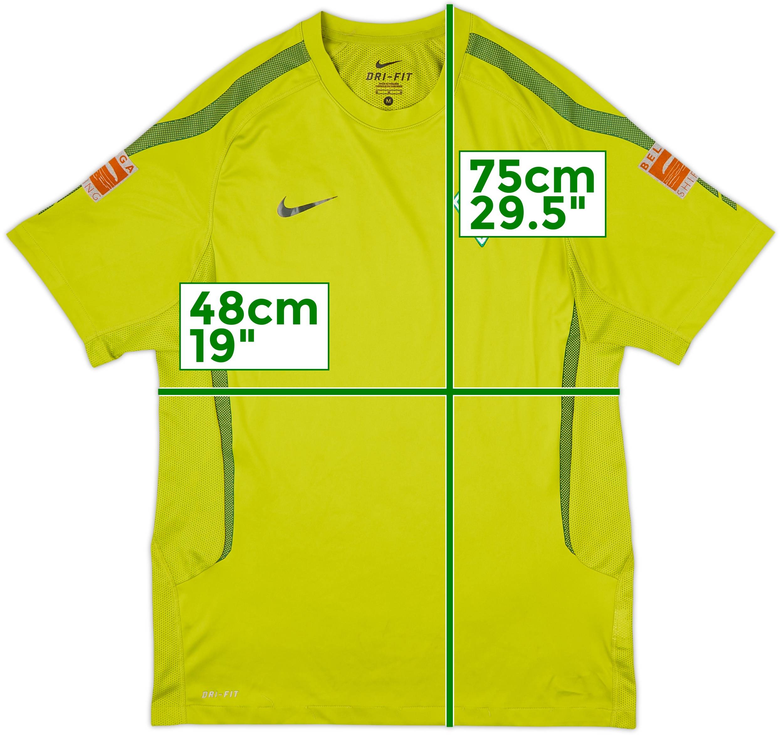 2010-11 Werder Bremen Nike Training Shirt - 8/10 - (M)