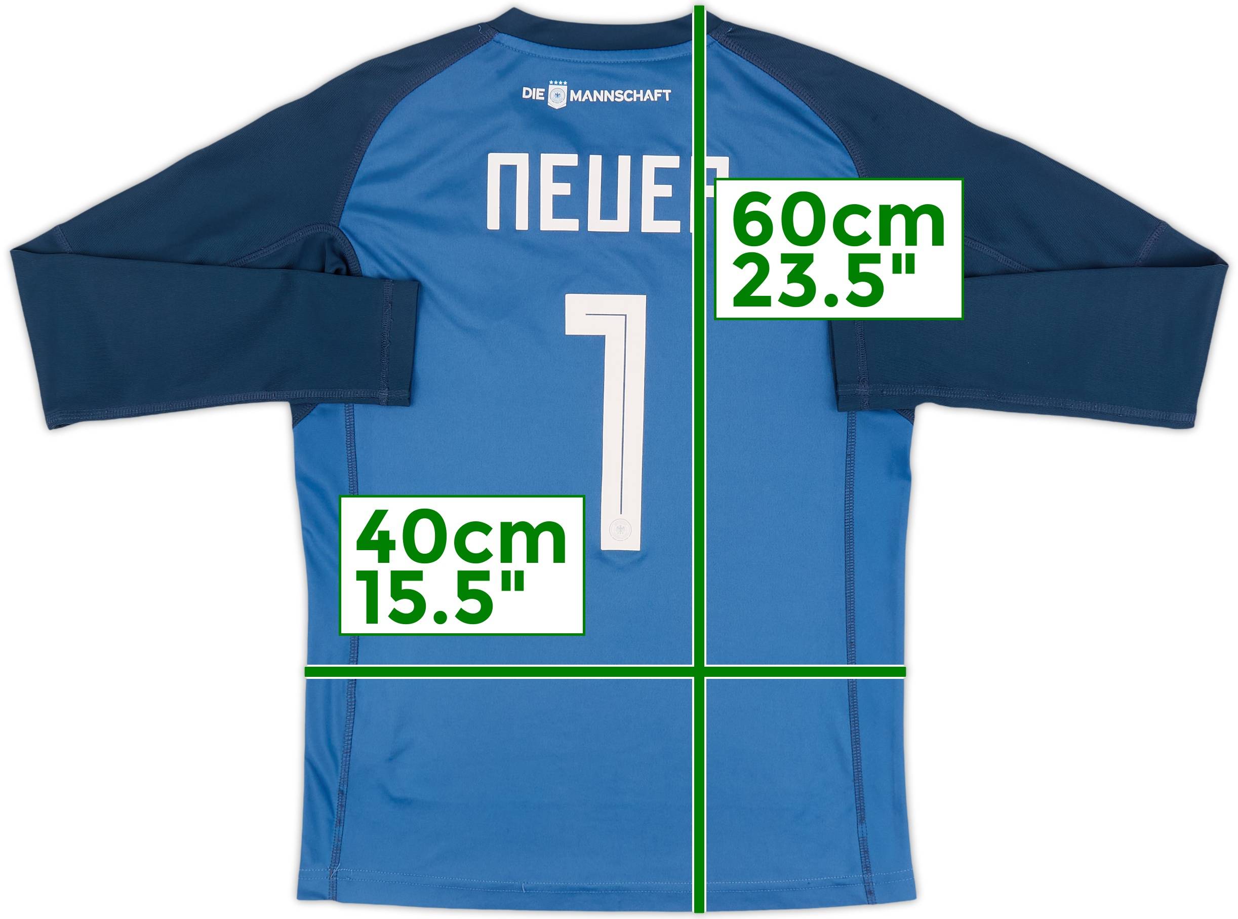 2018-19 Germany GK Shirt Neuer #1 - 5/10 - (M.Boys)