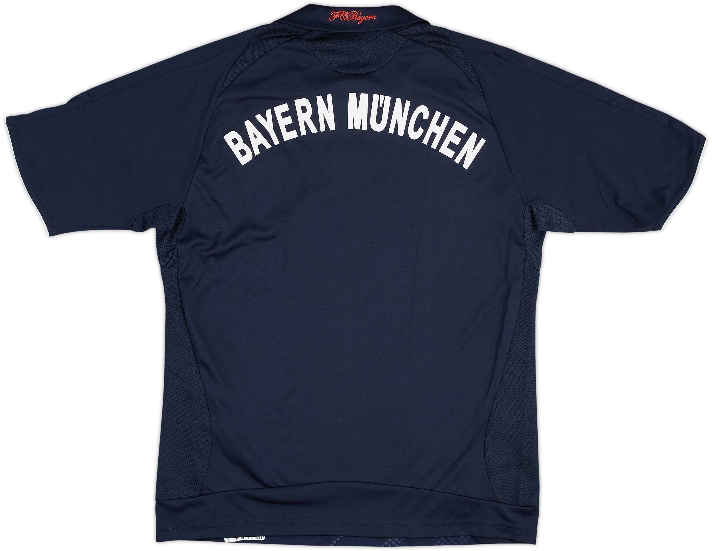 FC Bayern München  シャツ ダークブルー 2008-09 Bayern Munich Away Shirt - 8/10 - (L.Boys)
