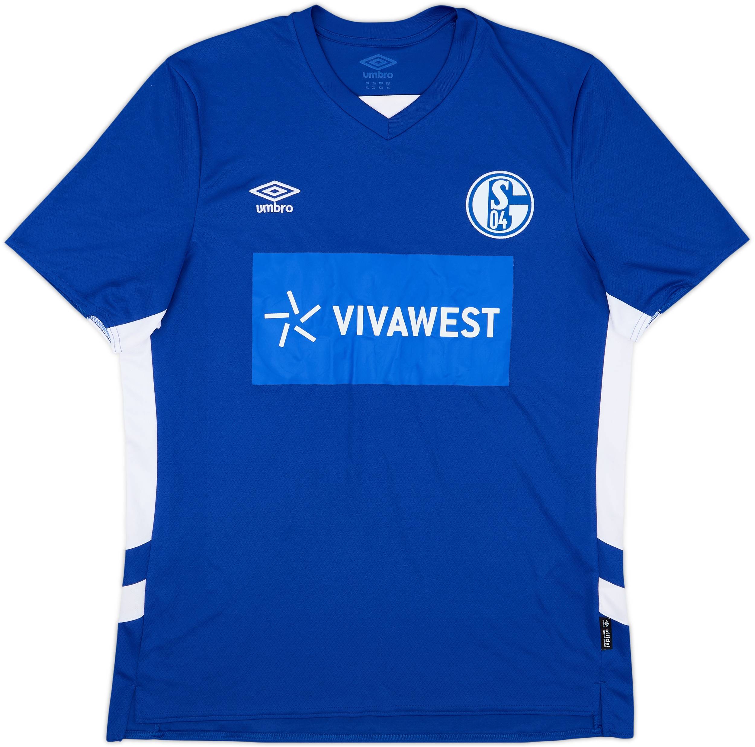 2021-22 Schalke Home Shirt - 9/10 - (XL)