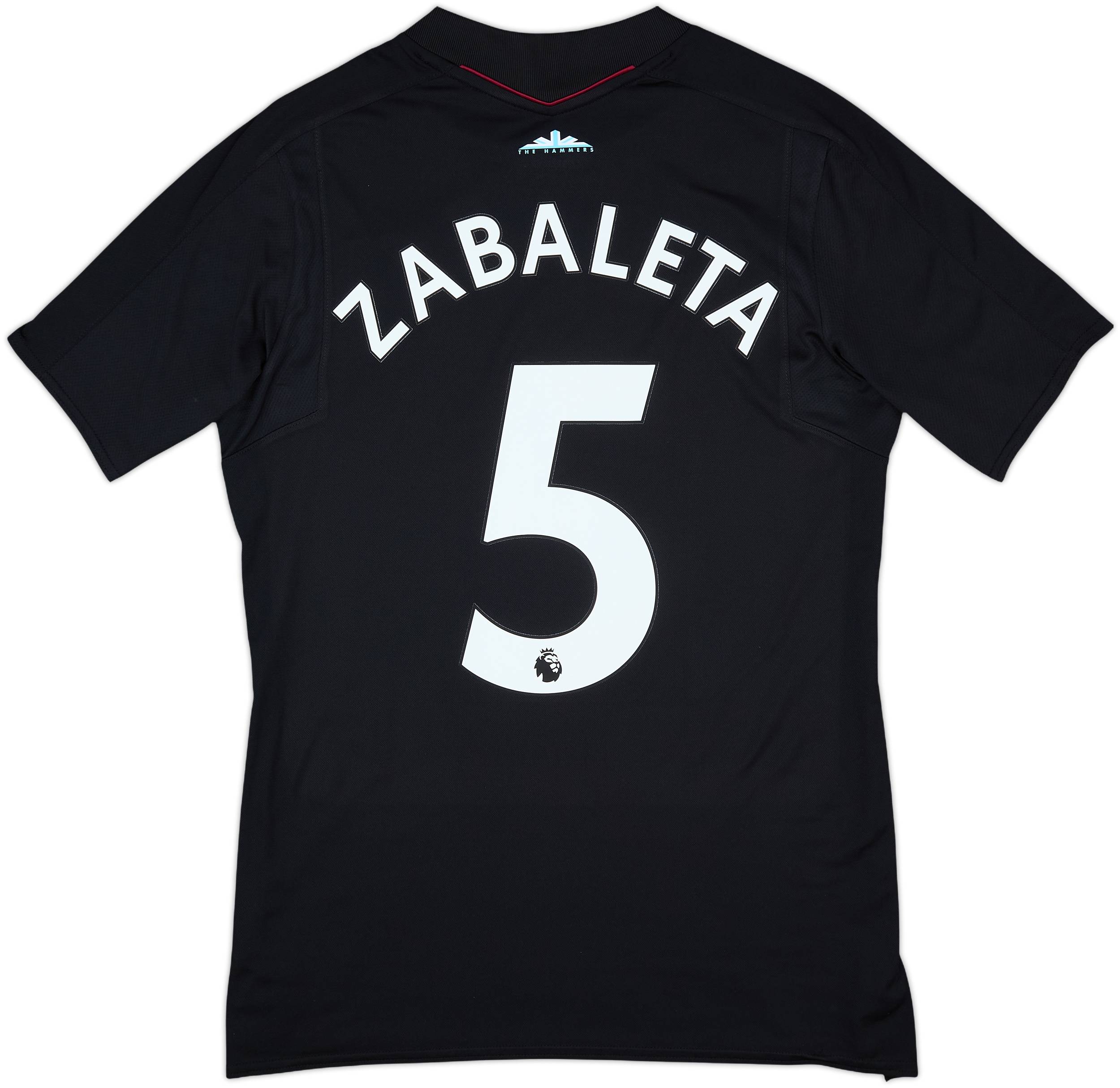 2017-18 West Ham Away Shirt Zabaleta #5 - 9/10 - (S)