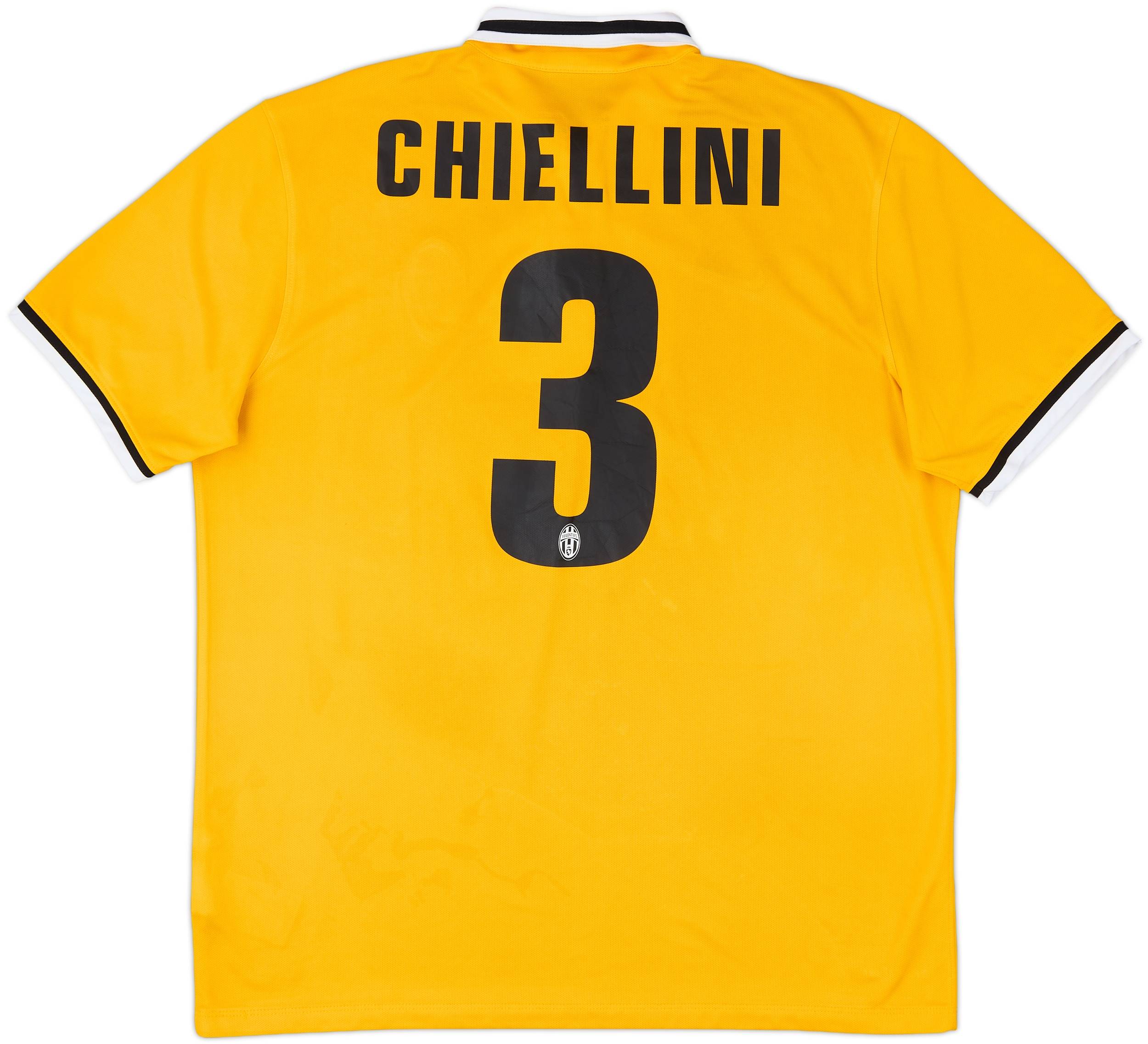 2013-14 Juventus Away Shirt Chiellini #3 - 7/10 - (L)
