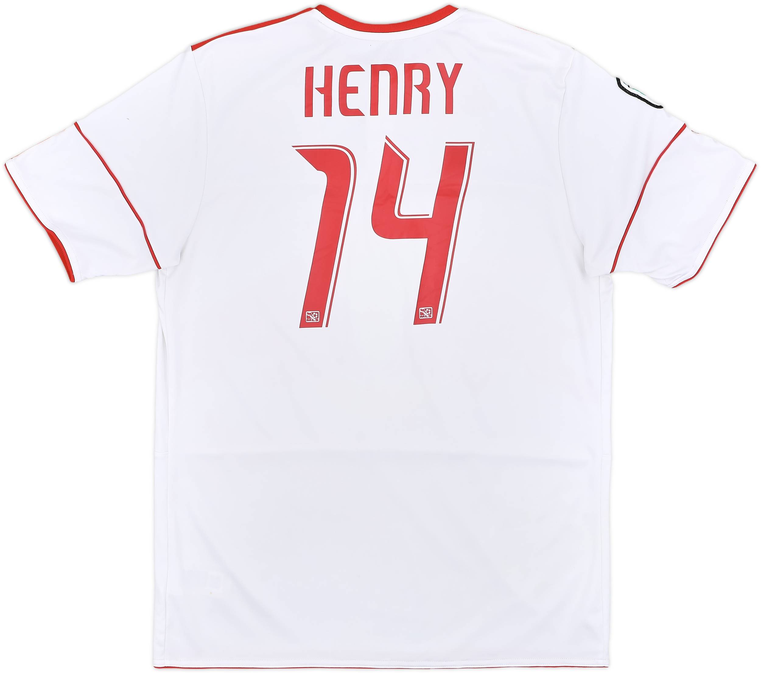 2010 New York Red Bulls Home Shirt Henry #14 - 7/10 - (XL.Boys)