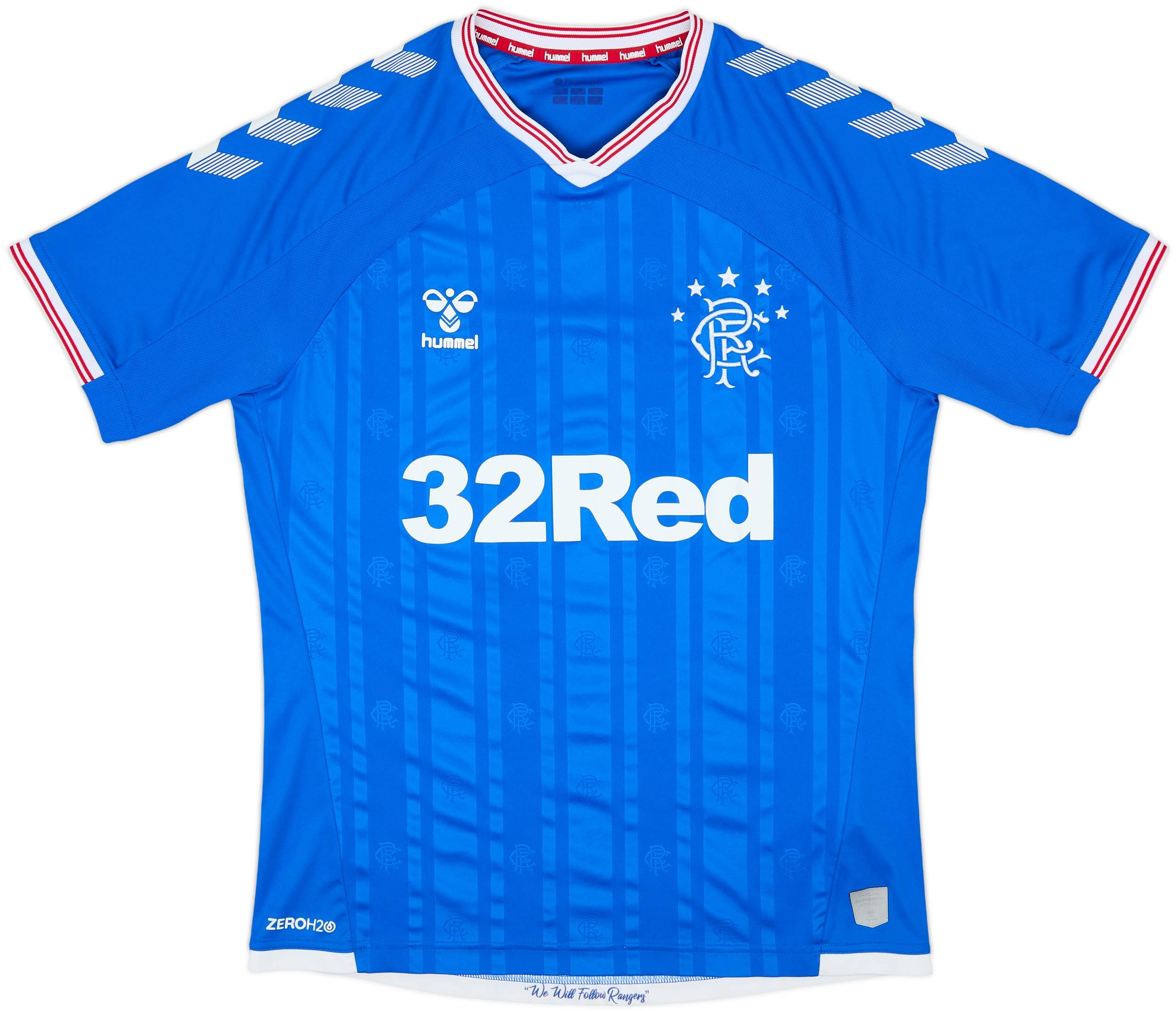 2019-20 Rangers Home Shirt - 8/10 - (M)