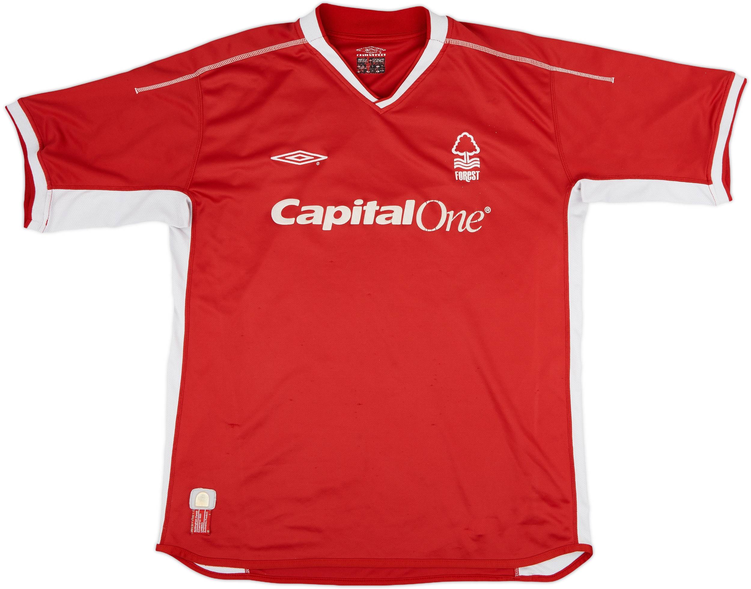 2002-03 Nottingham Forest Home Shirt - 6/10 - (XL)