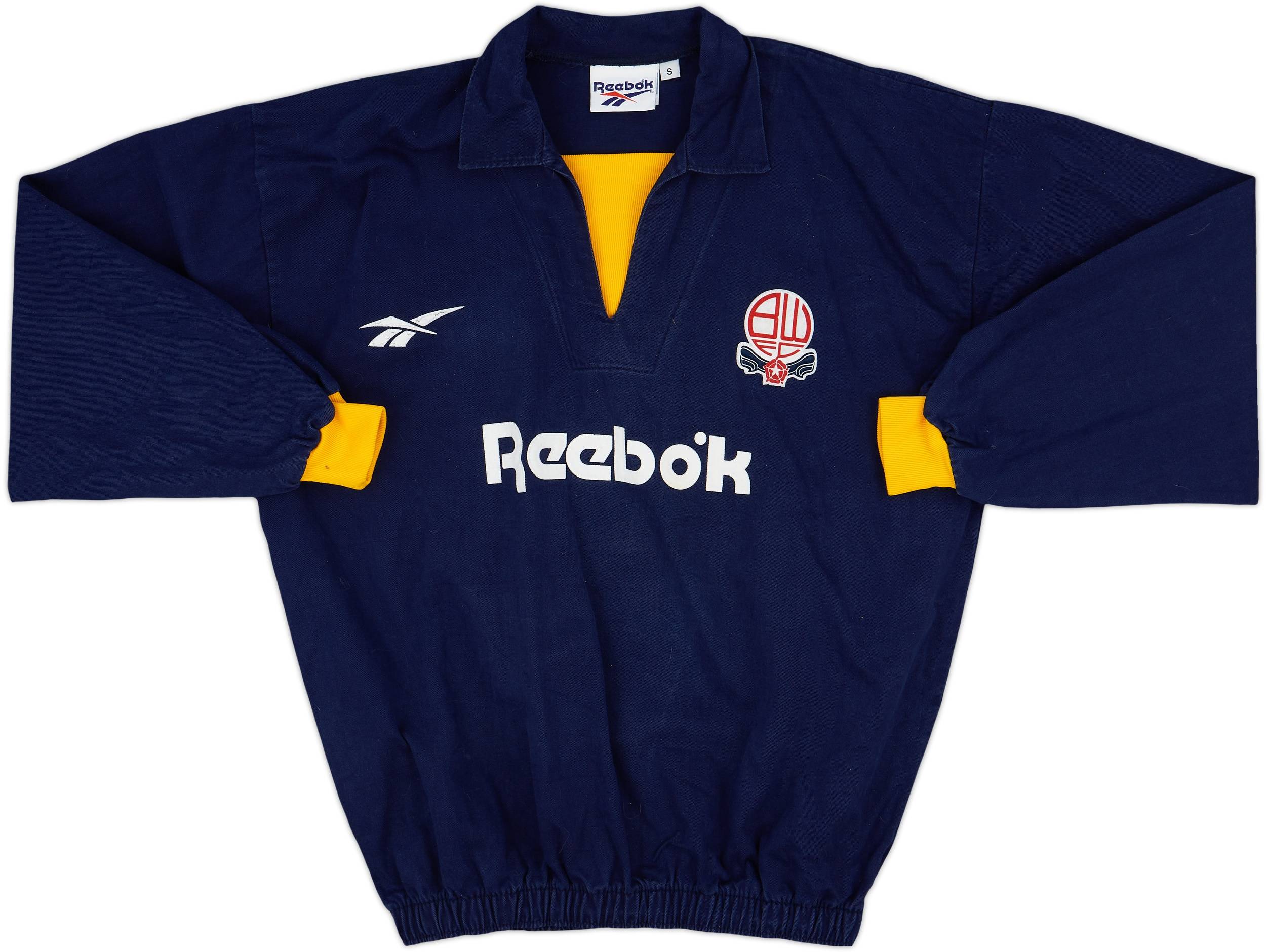 2001-02 Bolton Reebok Drill Top - 8/10 - (S)
