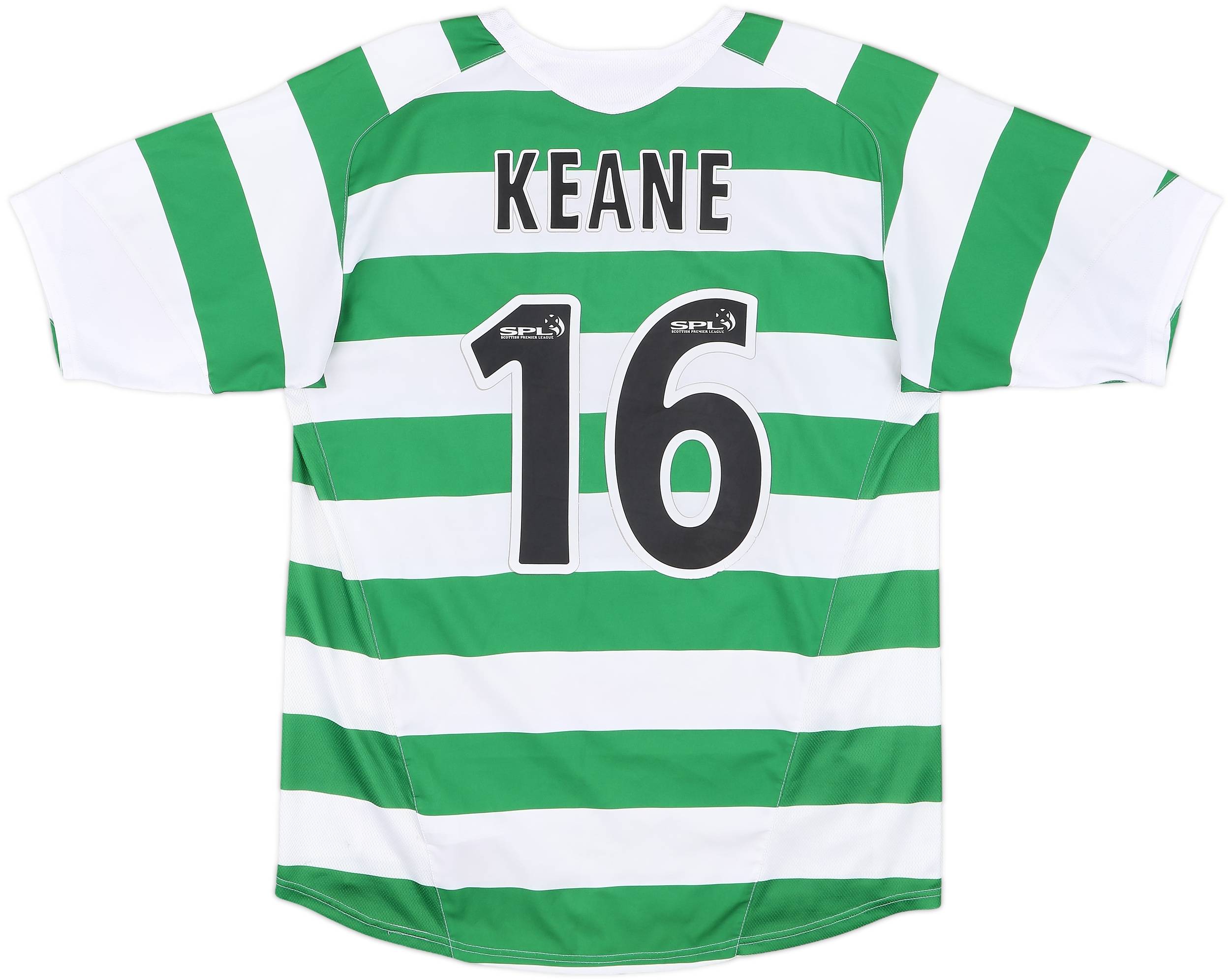 2005-07 Celtic Home Shirt Keane #16 - 5/10 - (M)