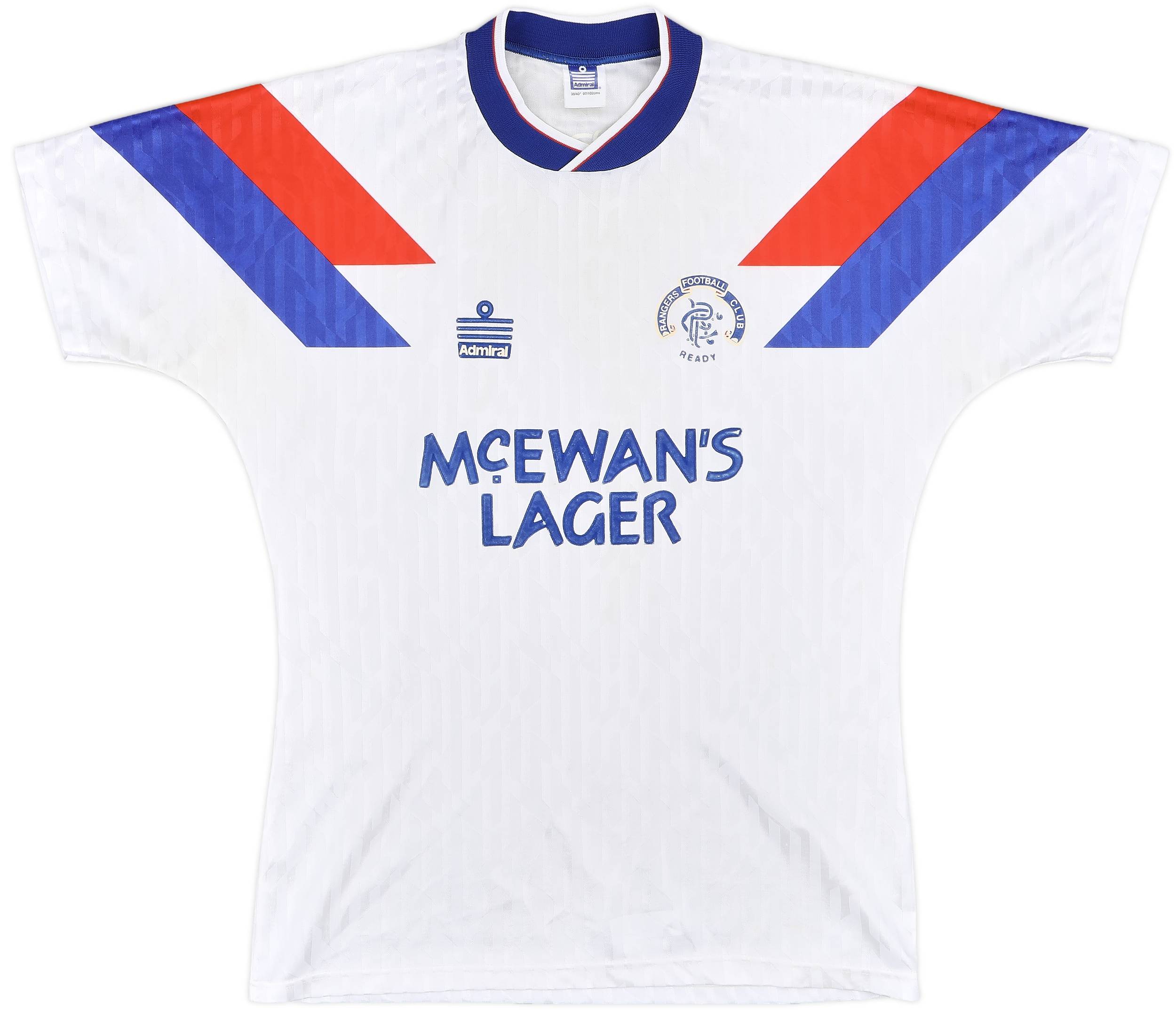1990-92 Rangers Away Shirt - 7/10 - (M)