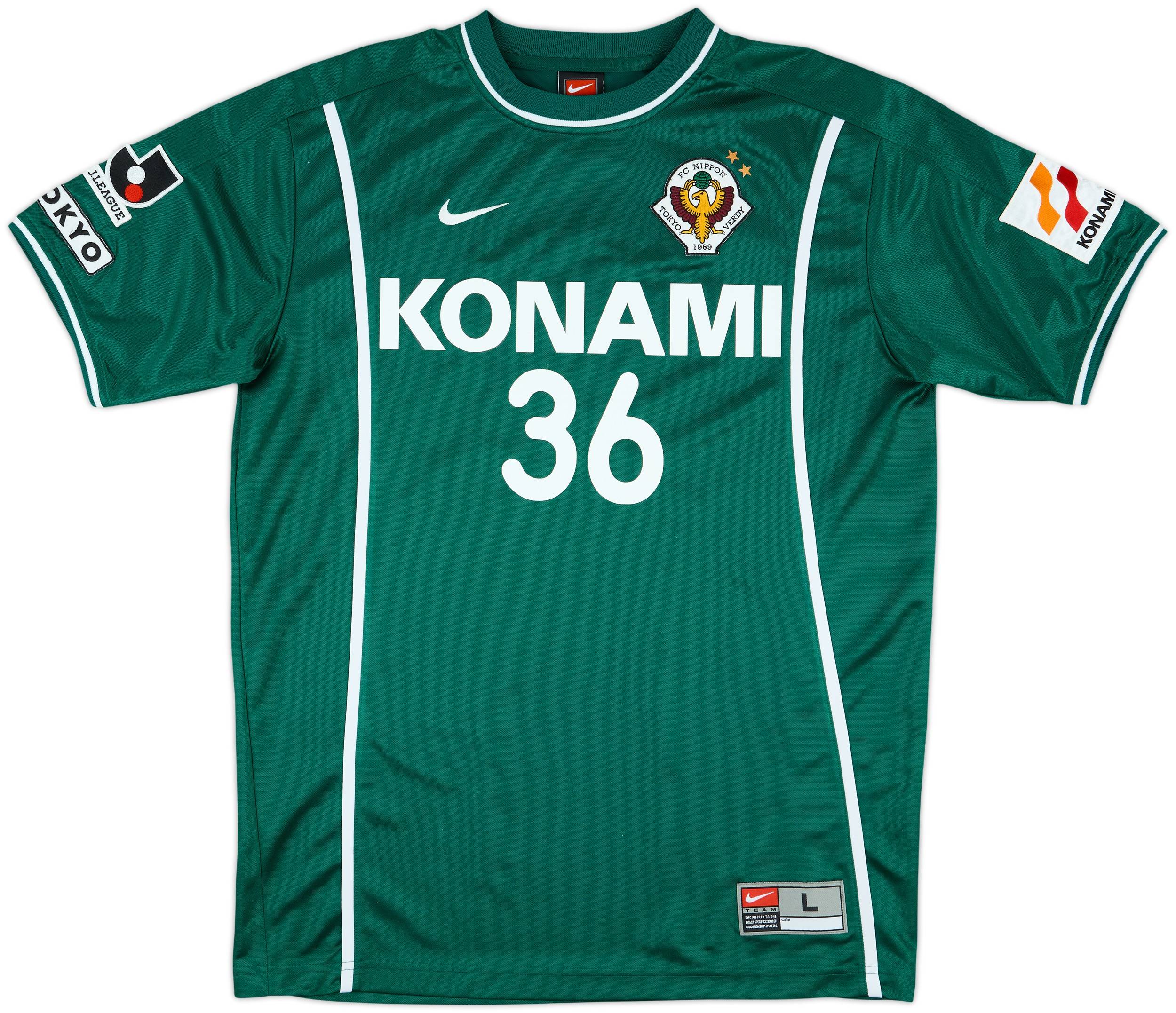 東京ヴェルディ　2001年ユニフォーム　サイズXL　ナイキ　NIKE 東京ヴェルディ 2001年ユニフォーム サイズXL ナイキ NIKE