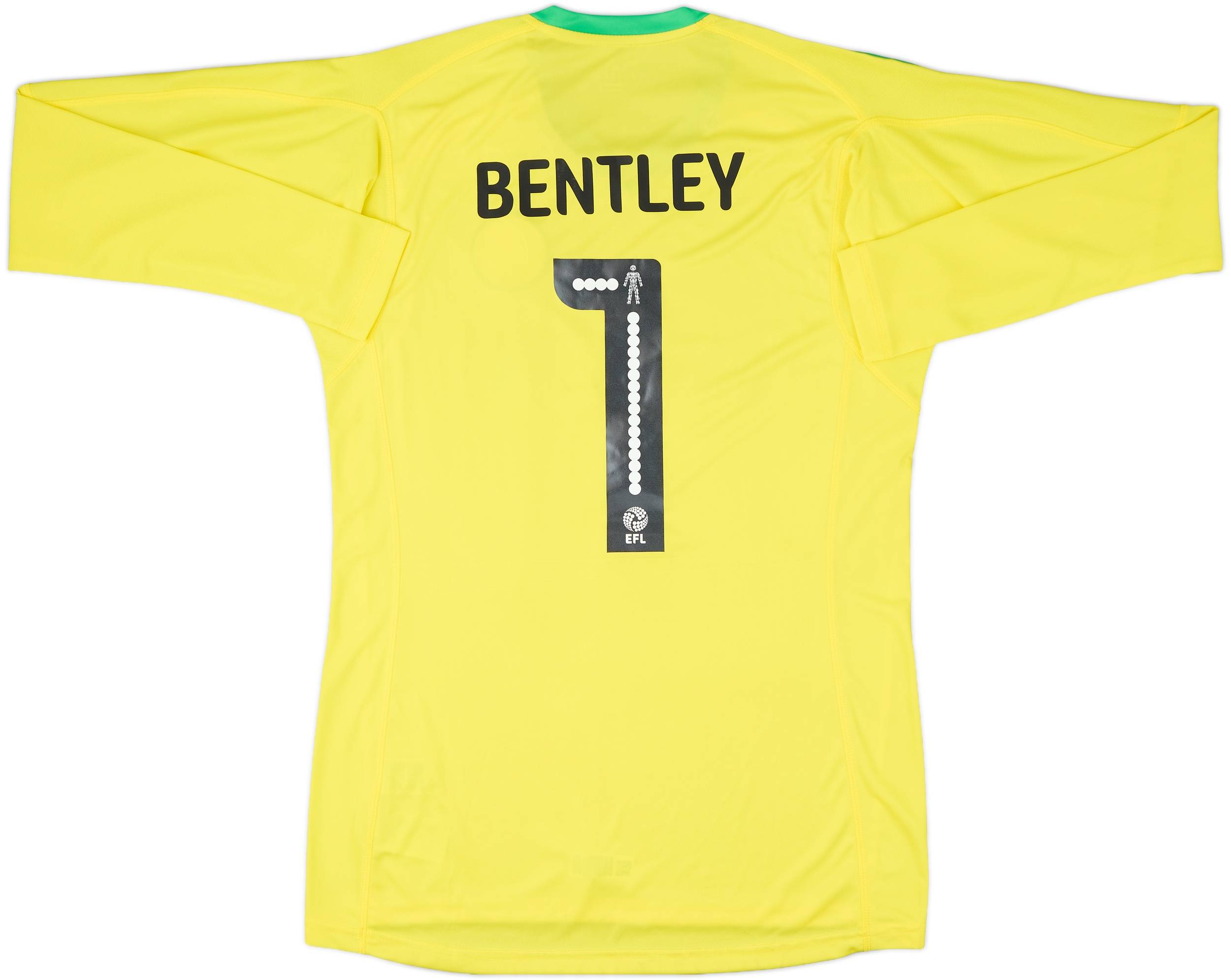 2017-18 Brentford GK Shirt Bentley #1 (M)