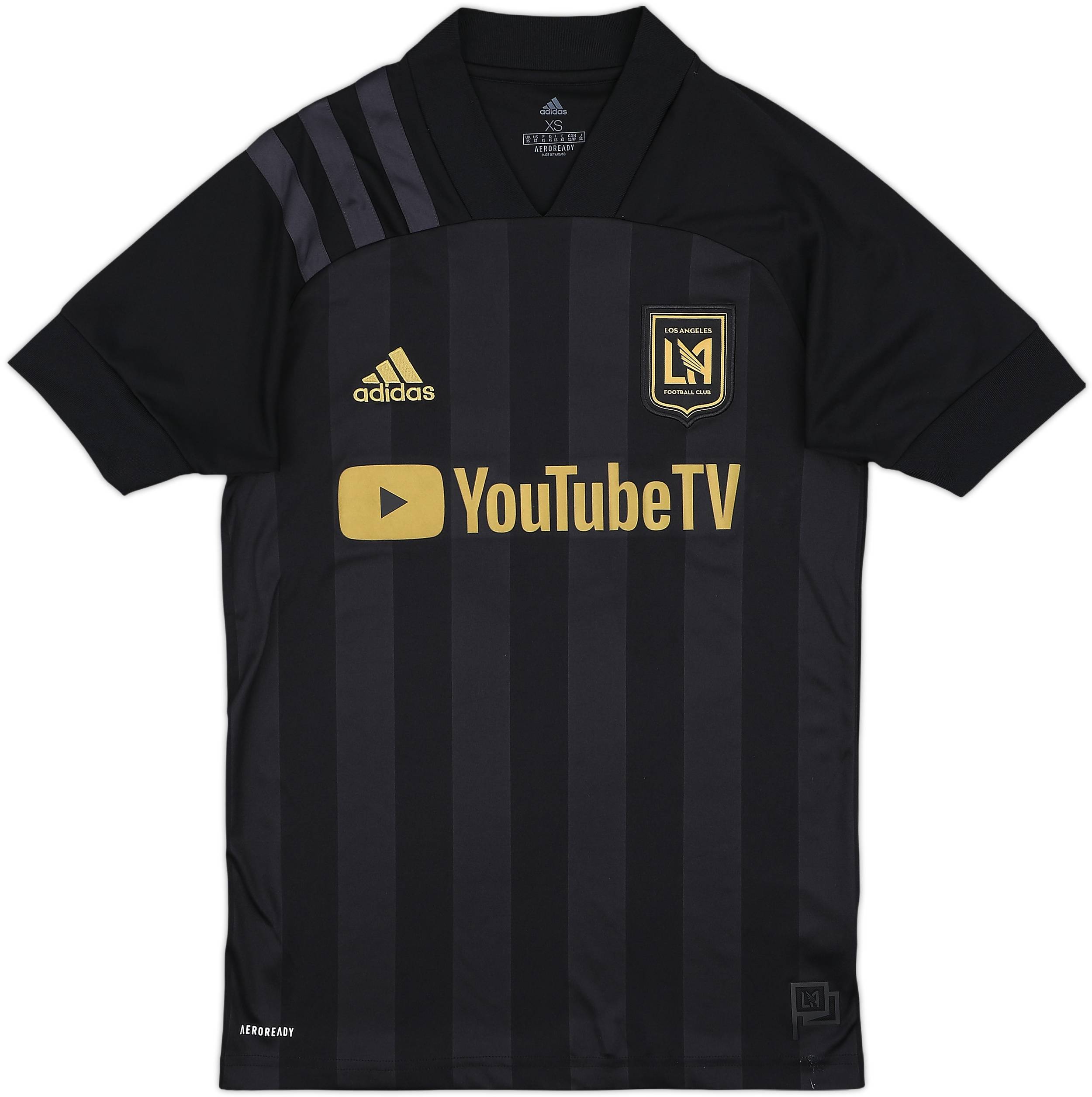 2020 LA FC Home Shirt - 8/10 - (XS)