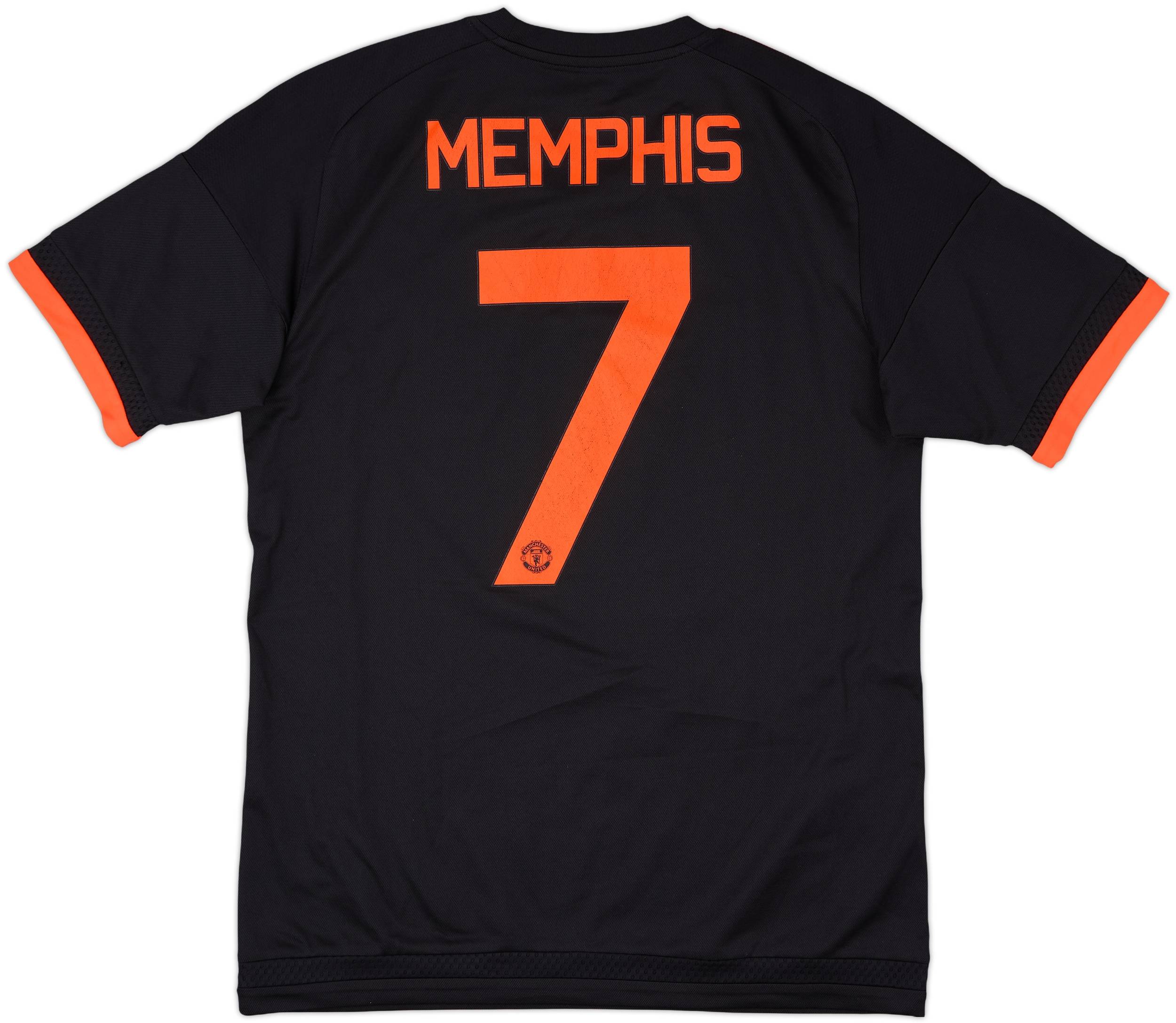 2015-16 Manchester United Third Shirt Memphis #7 - 7/10 - (M)