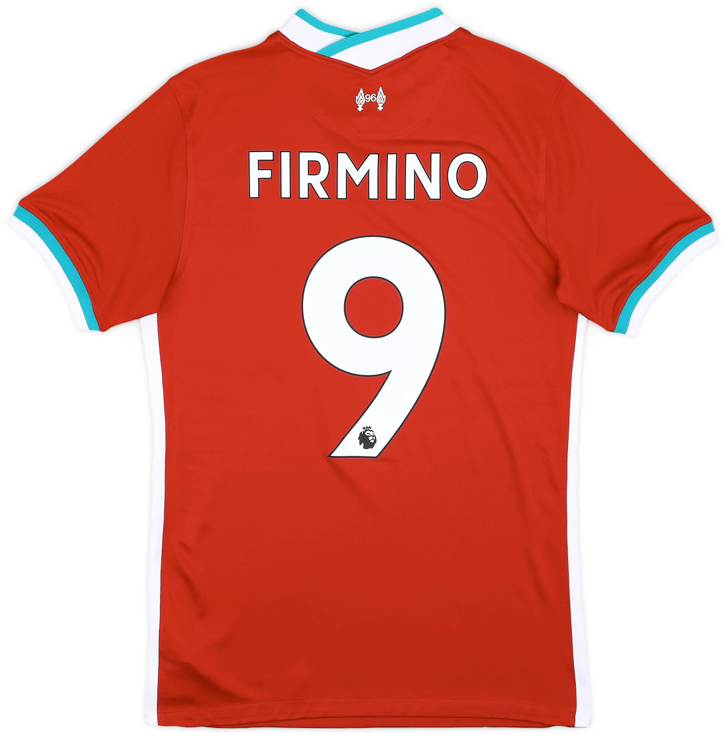 2020-21 Liverpool Home Shirt Firmino #9 10/10 (S)