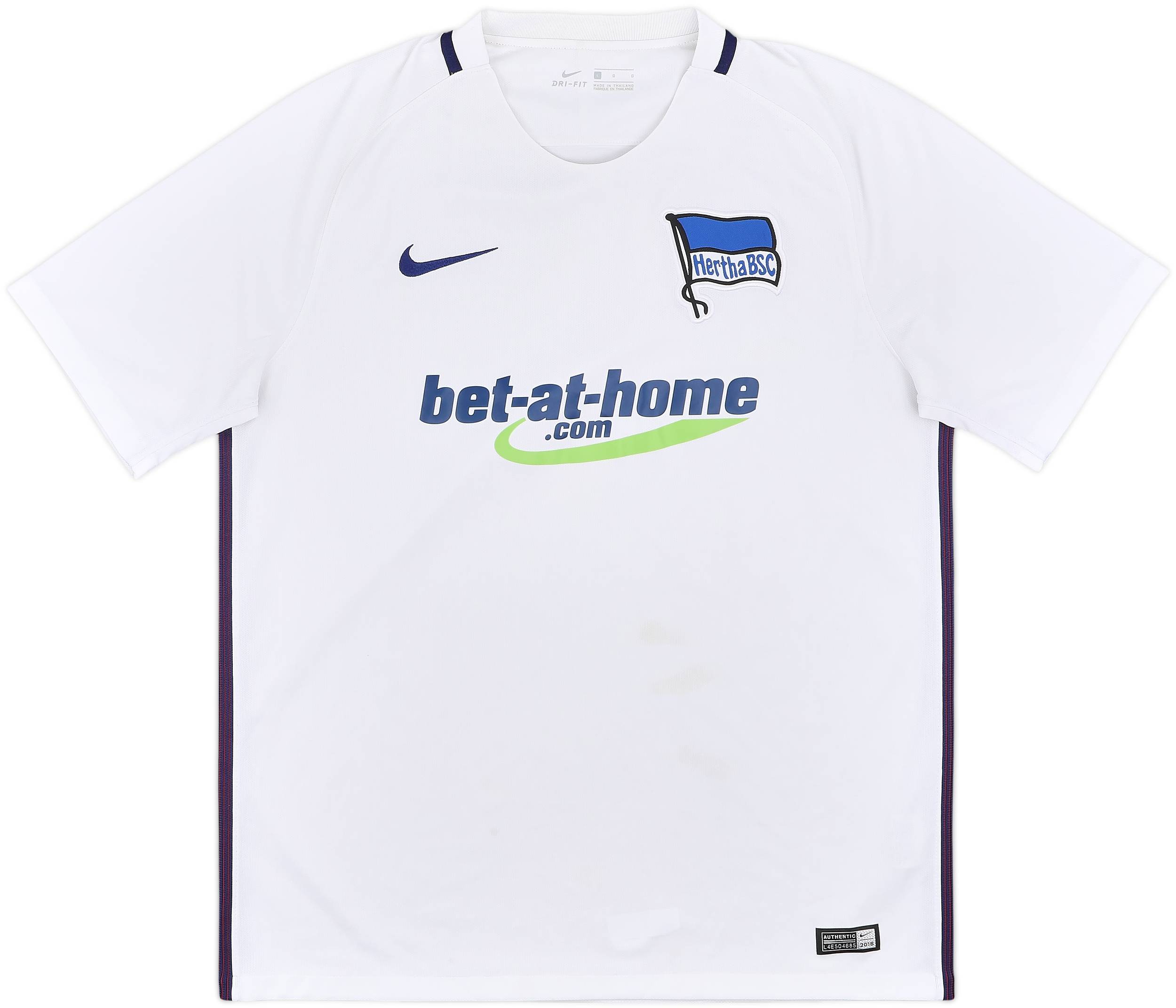 2016-17 Hertha Berlin Away Shirt - 7/10 - (L)