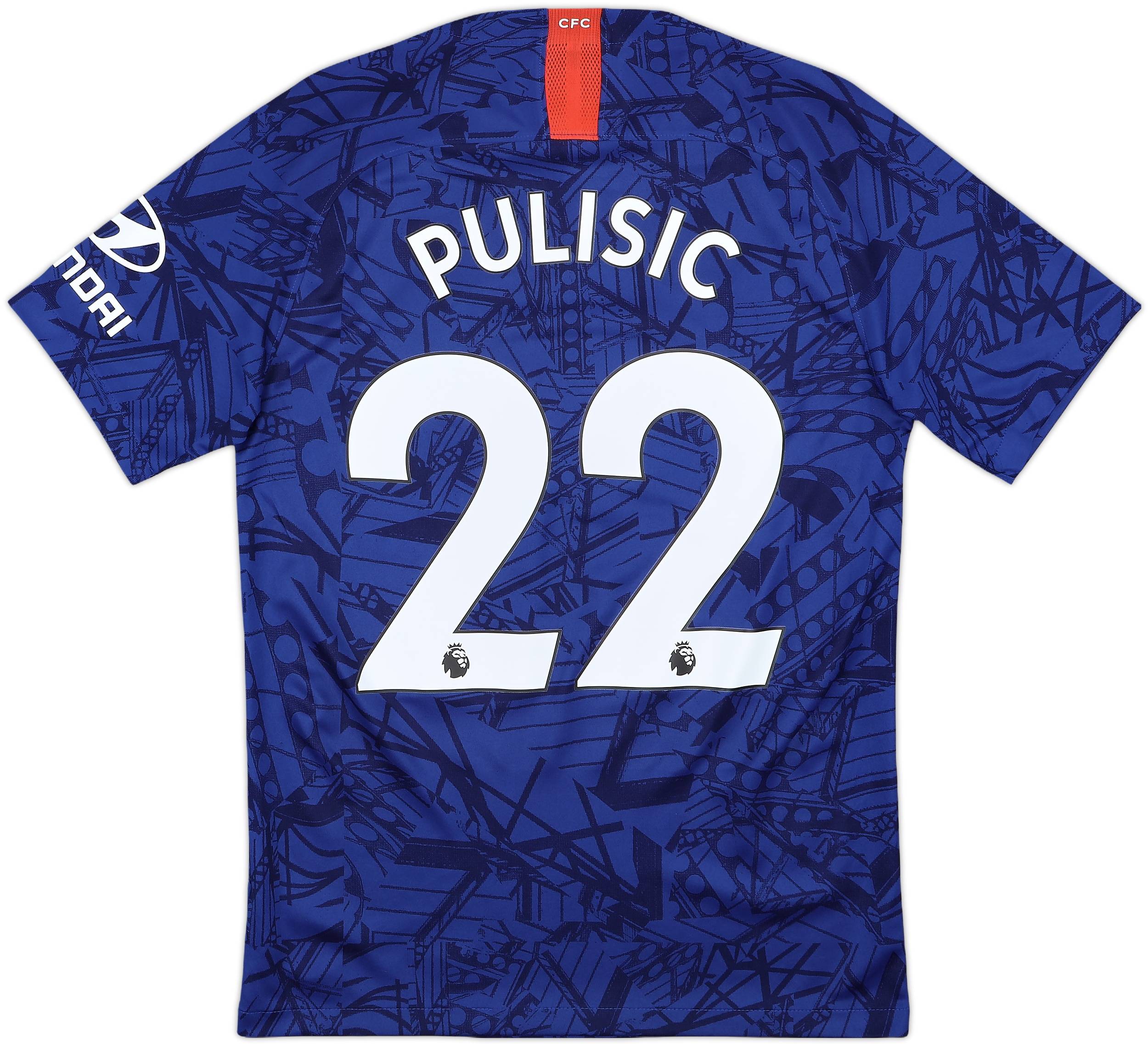 2019-20 Chelsea Home Shirt Pulisic #22 - 10/10 - (S)