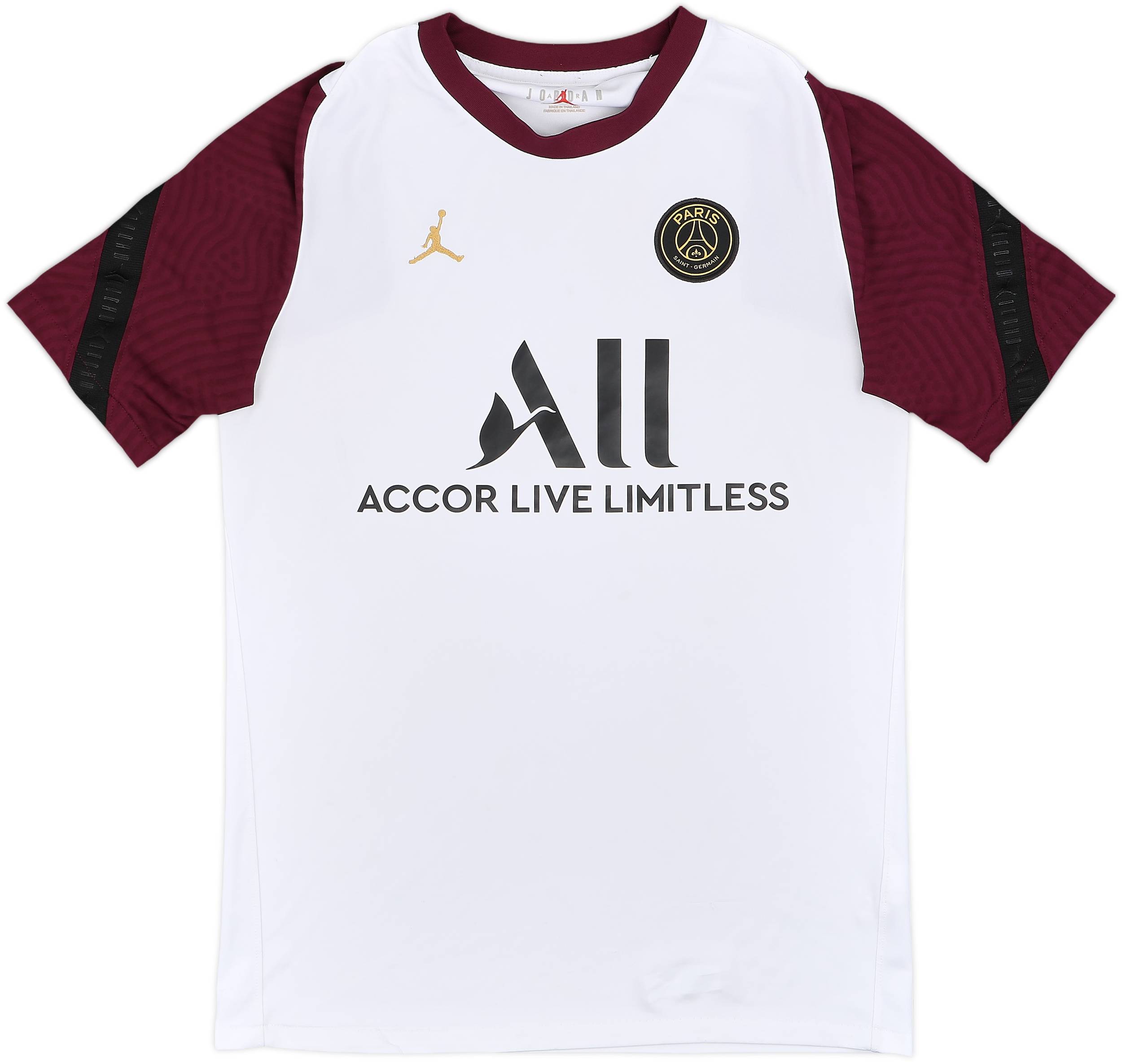 2020-21 Paris Saint-Germain Nike/Jordan Training Shirt - 7/10 - (S)