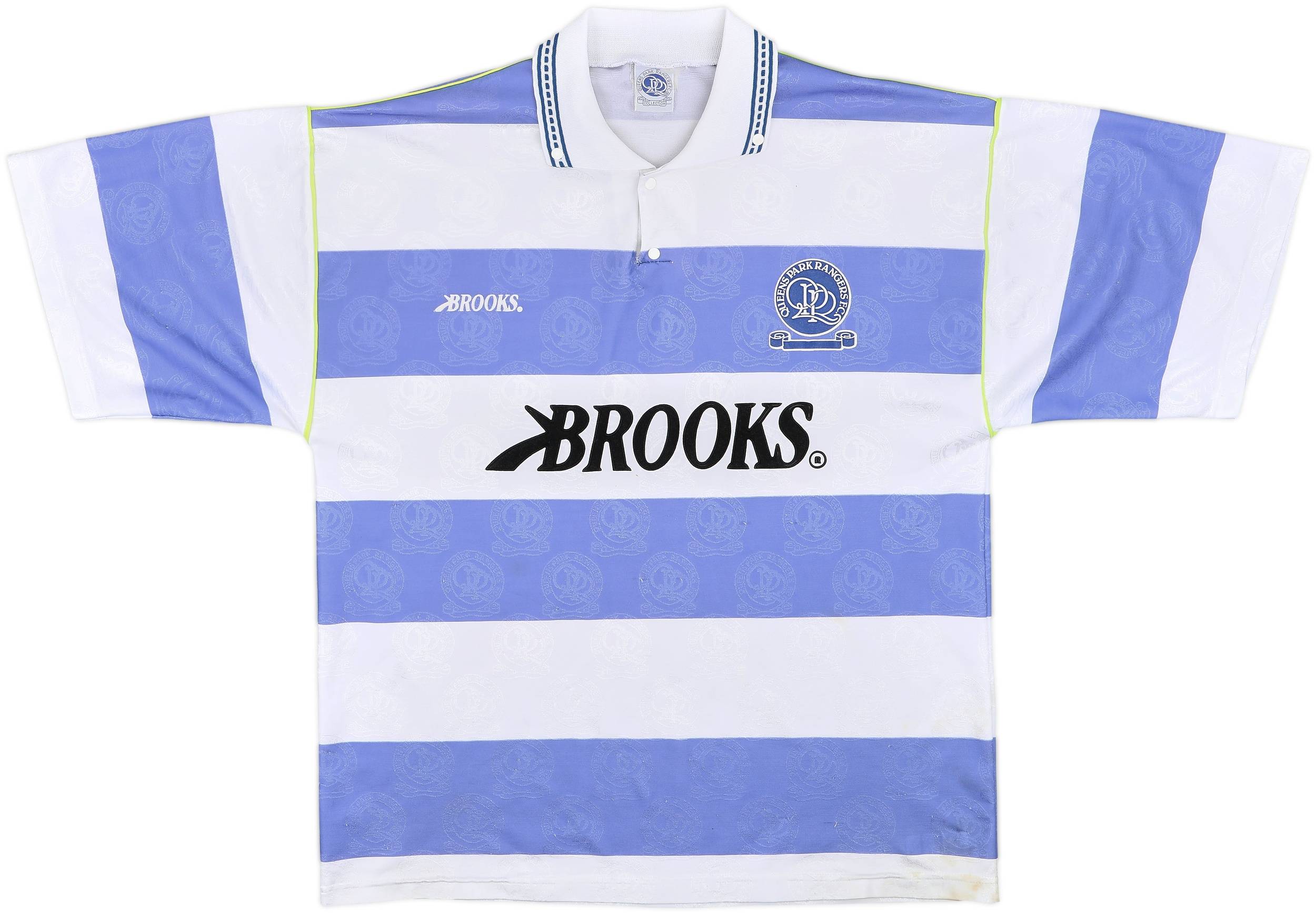 1991-92 QPR Home Shirt - 8/10 - (XL)