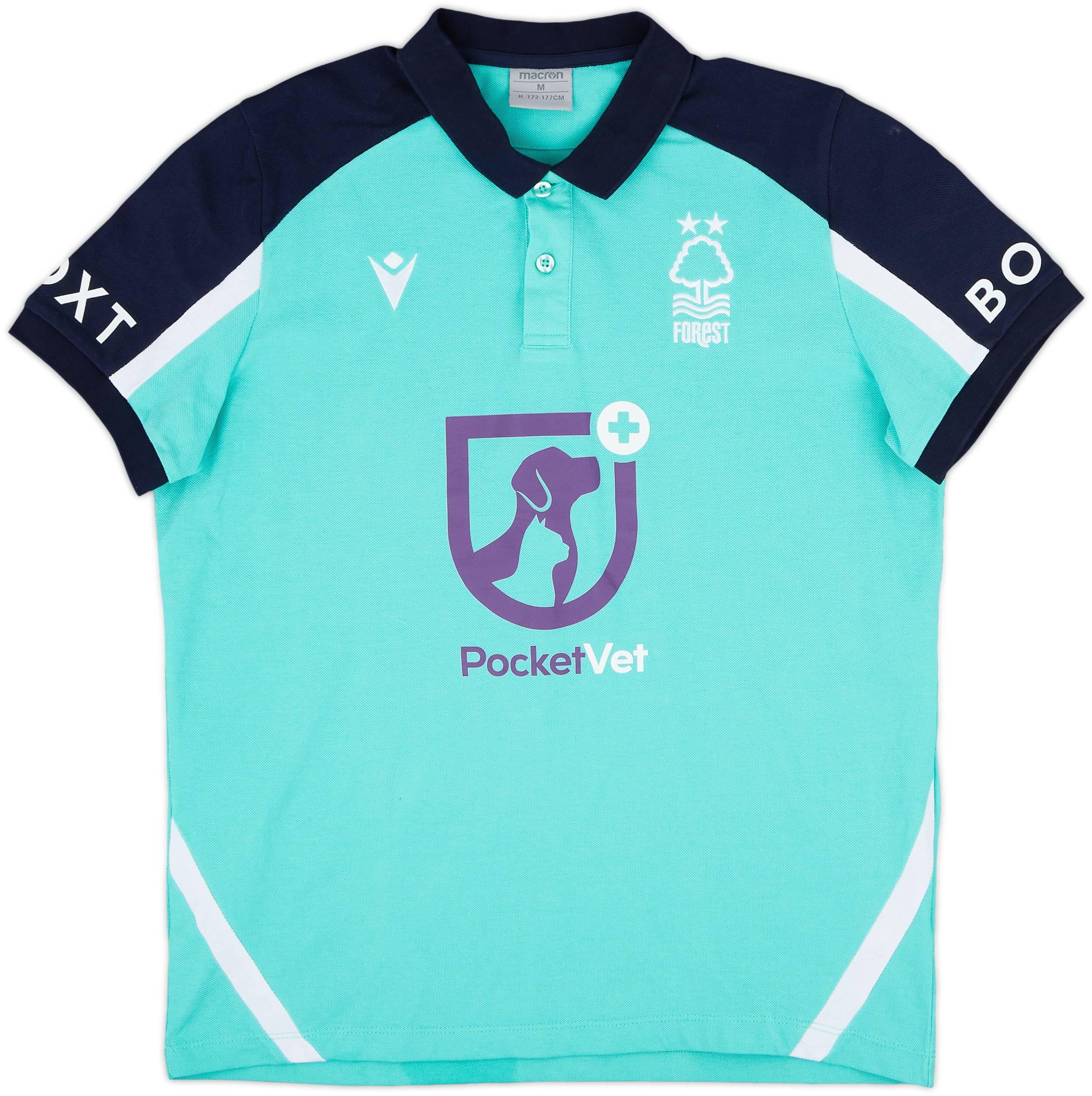 2021-22 Nottingham Forest Macron Polo Shirt - 8/10 - (M)