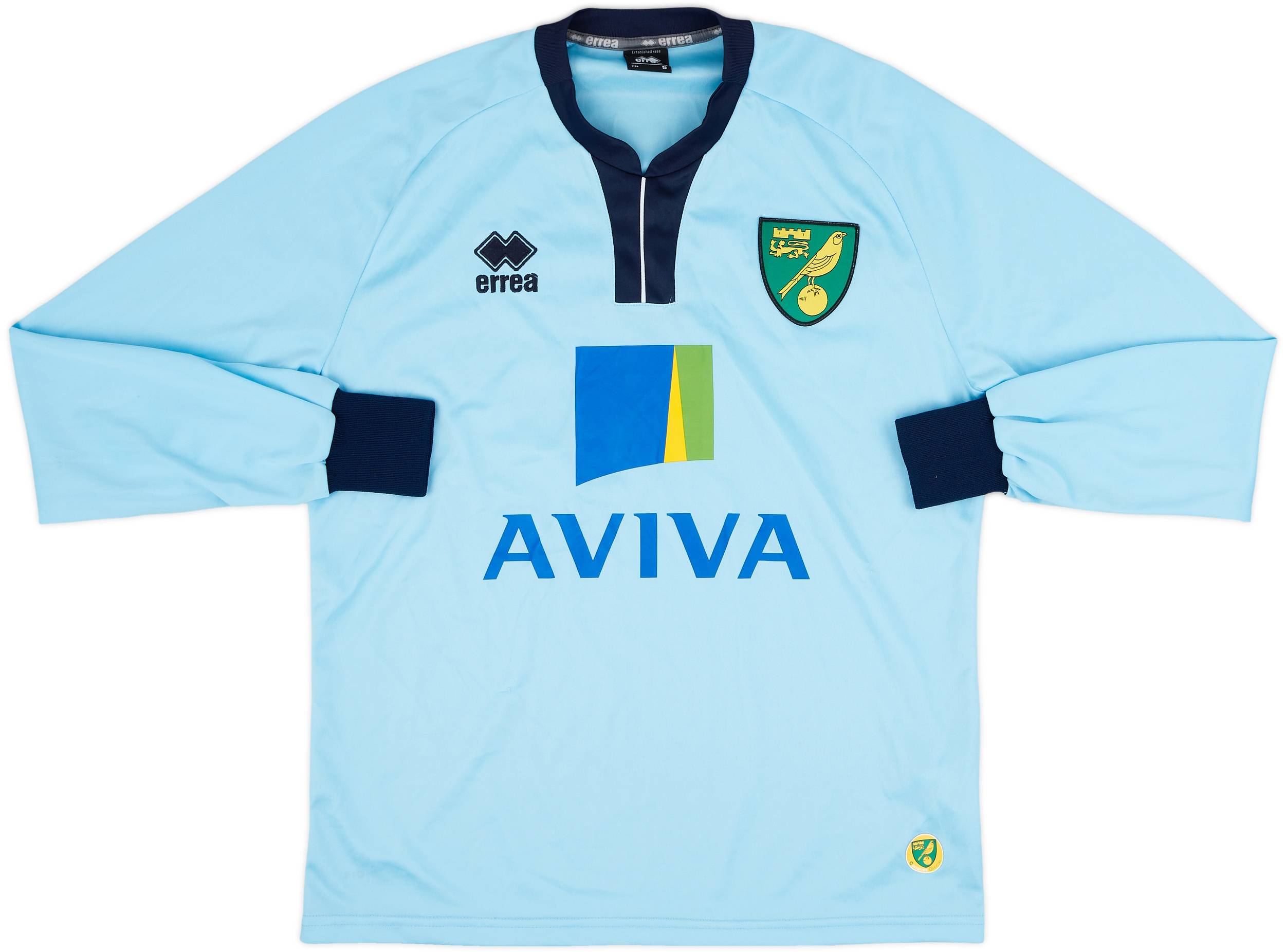 2013-14 Norwich GK Shirt - 8/10 - (S)