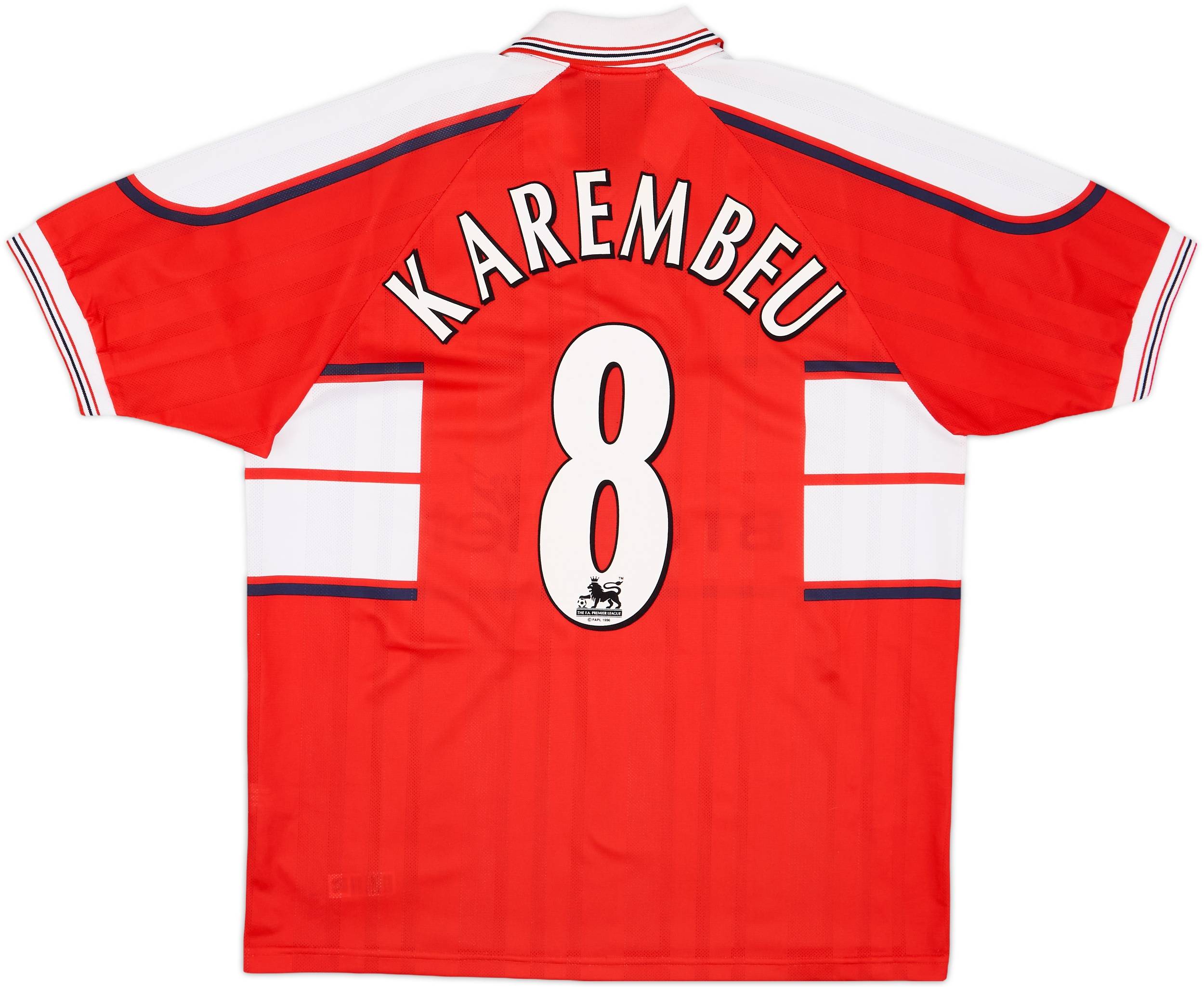 2000-01 Middlesbrough Home Shirt Karembeu #8 - 10/10 - (XL)
