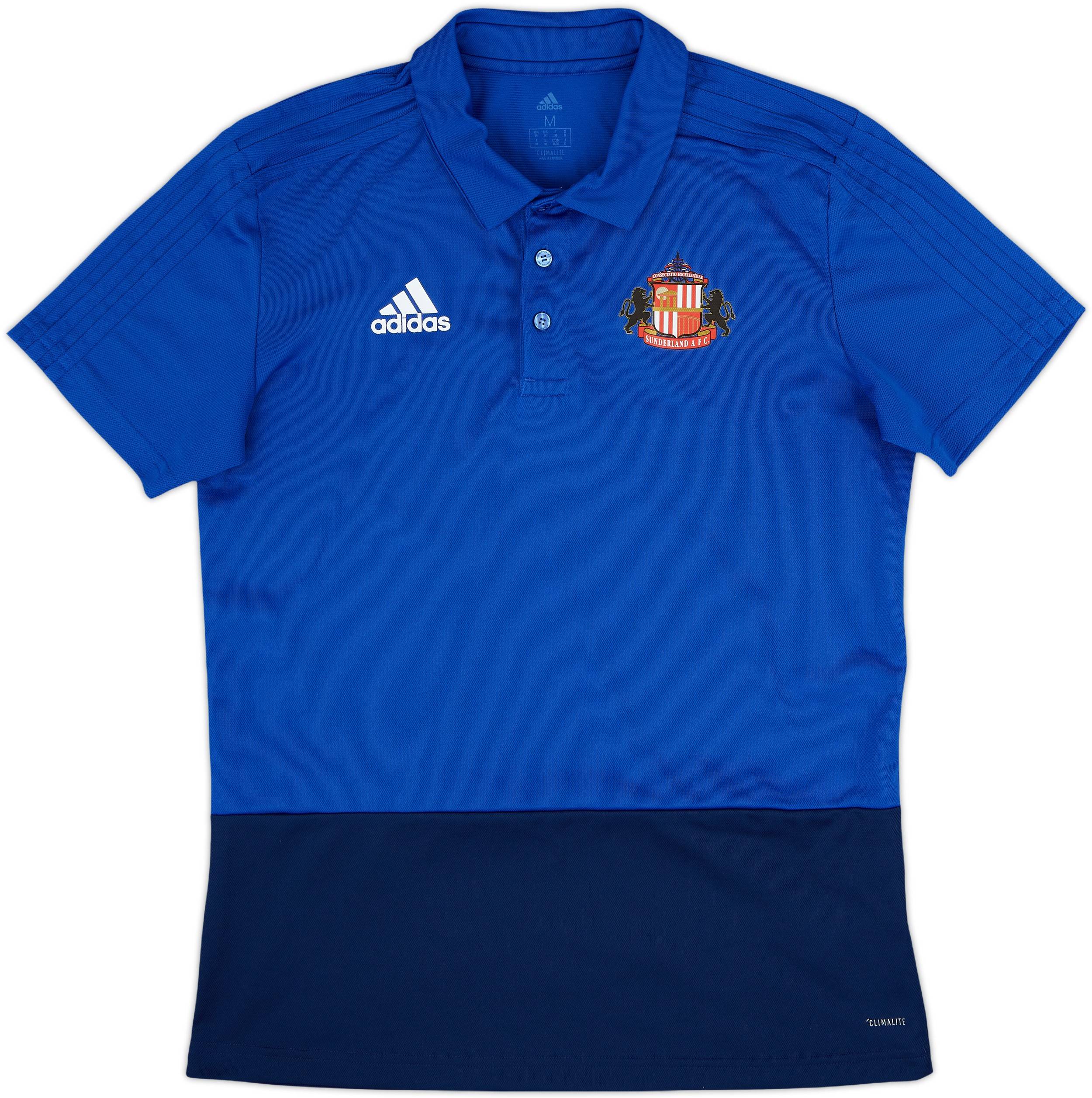 2017-18 Sunderland adidas Polo Shirt - 10/10 - (M)