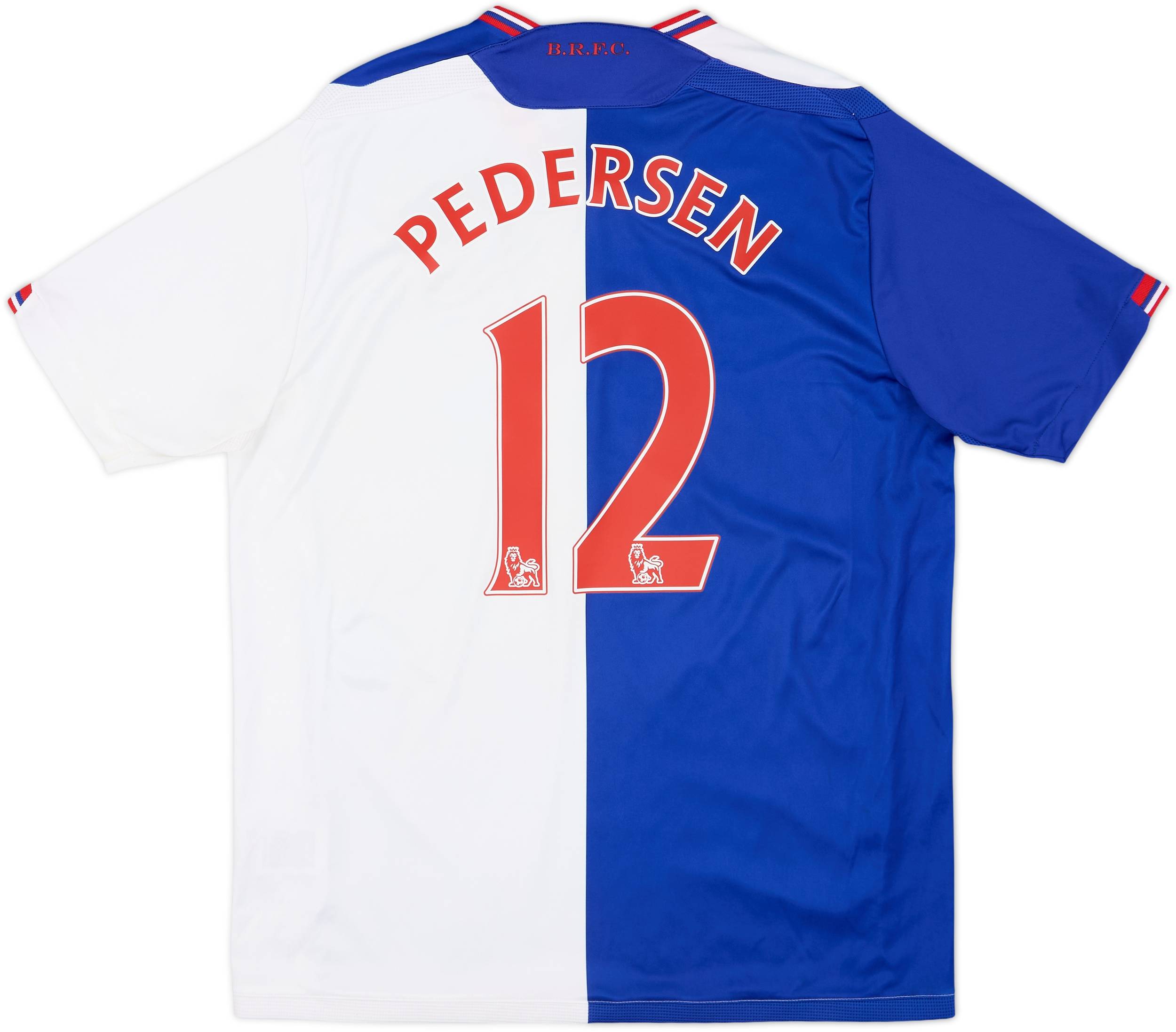 2009-10 Blackburn Home Shirt Pedersen #12 - 7/10 - (L)