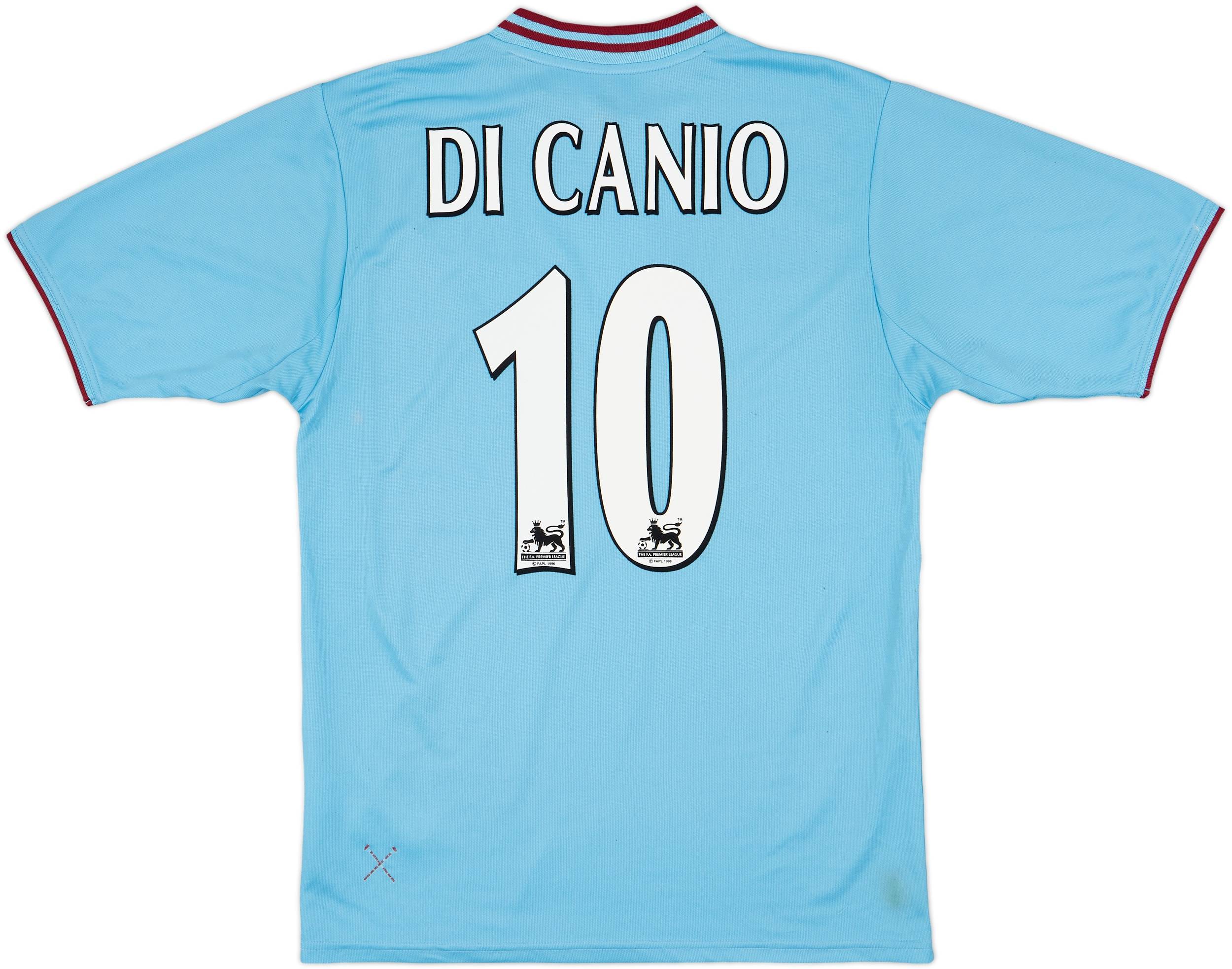 2001-03 West Ham Away Shirt Di Canio #10 - 6/10 - (L)