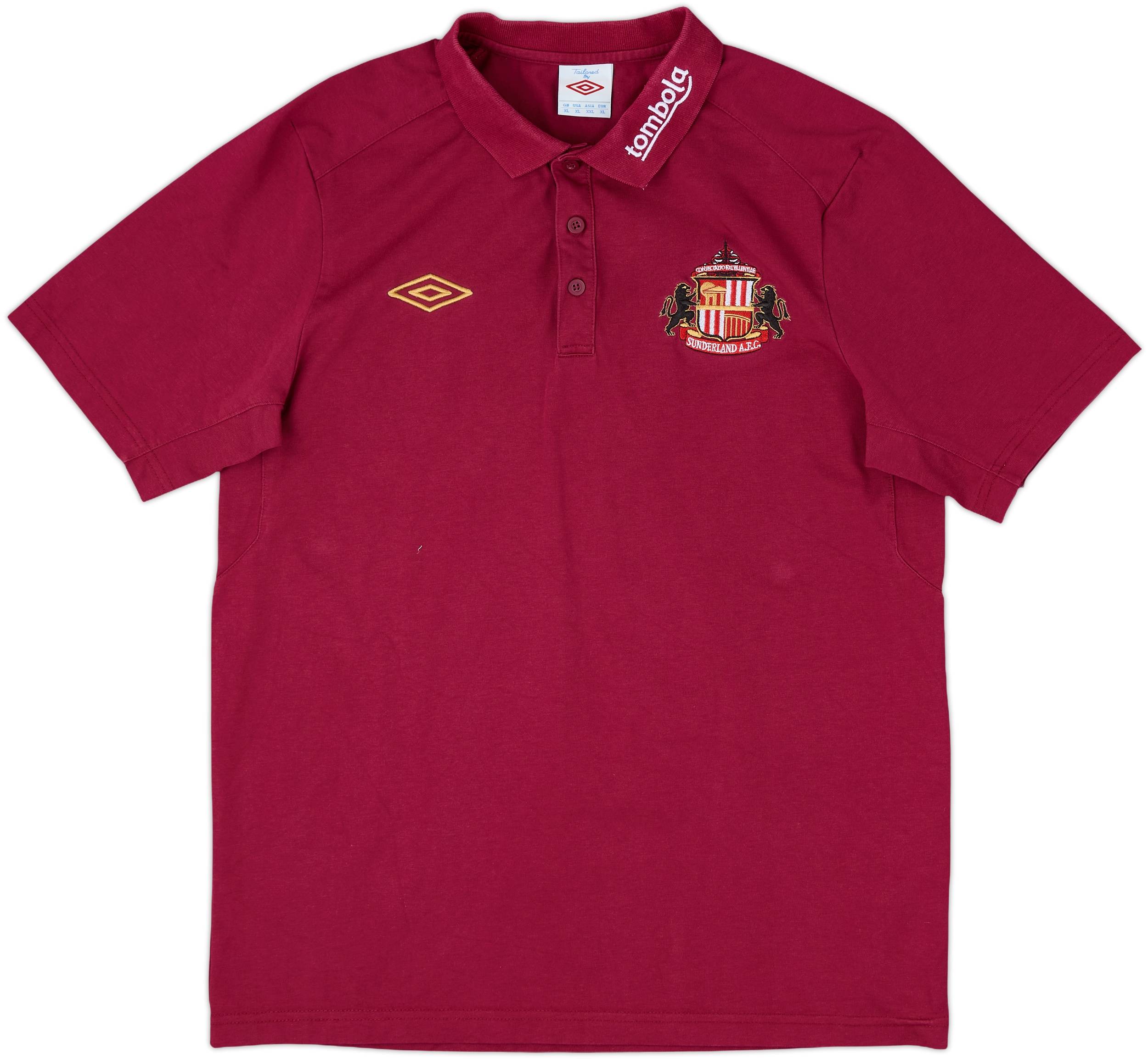 2010-11 Sunderland Umbro Polo Shirt - 9/10 - (XL)
