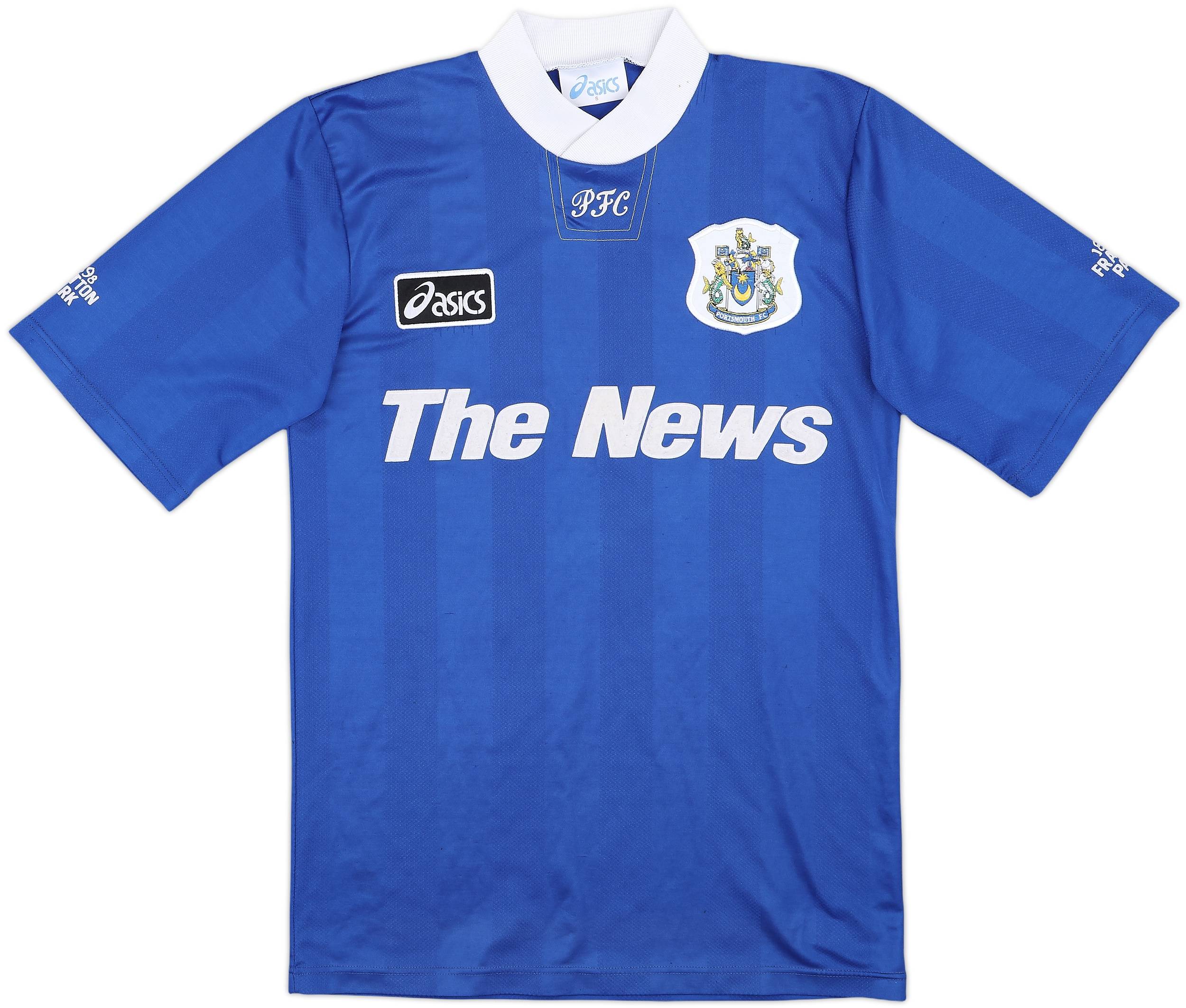 1995-97 Portsmouth Home Shirt - 8/10 - (S)