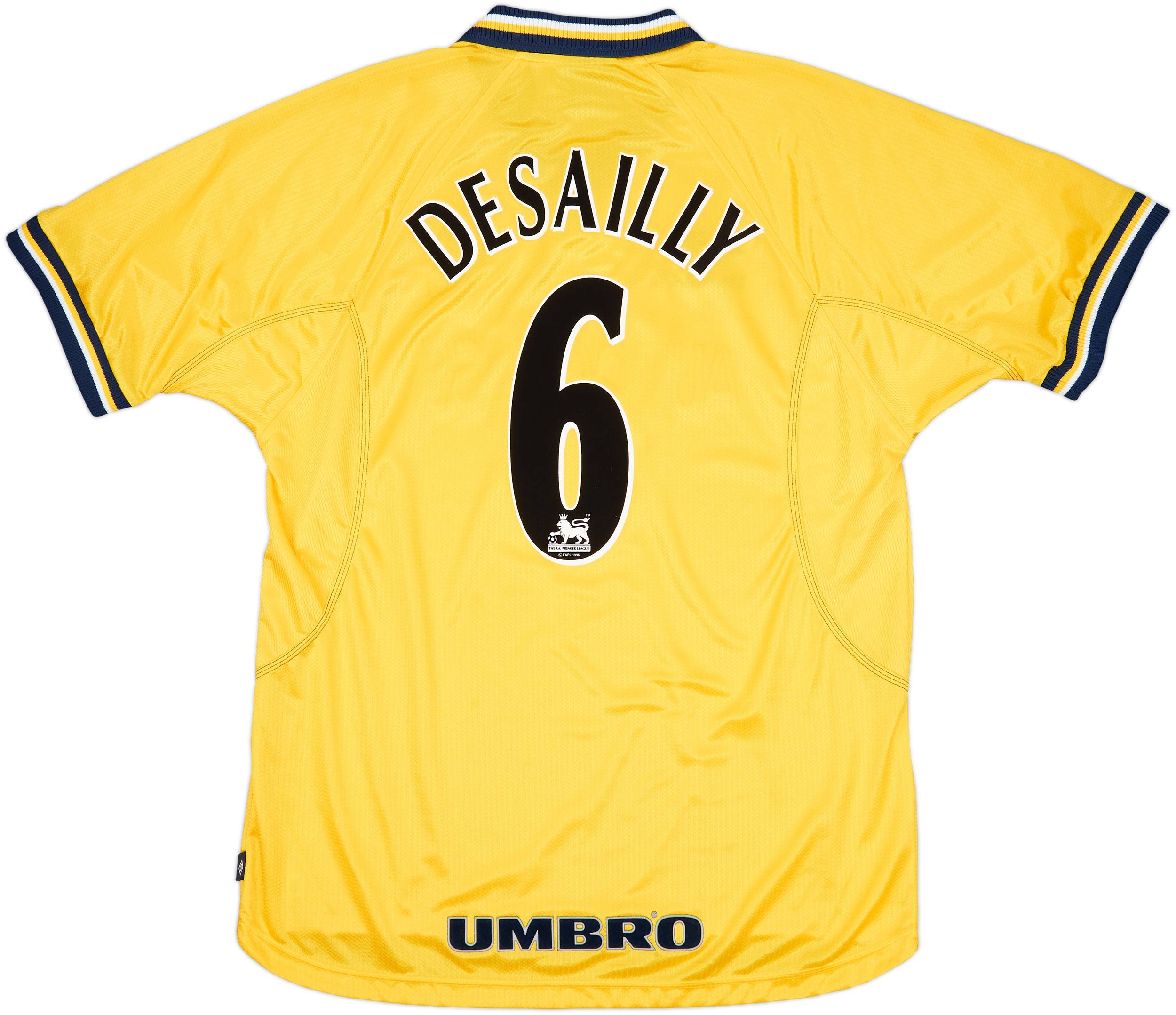 1998-00 Chelsea Third Shirt Desailly #6 - 8/10 - (XL)