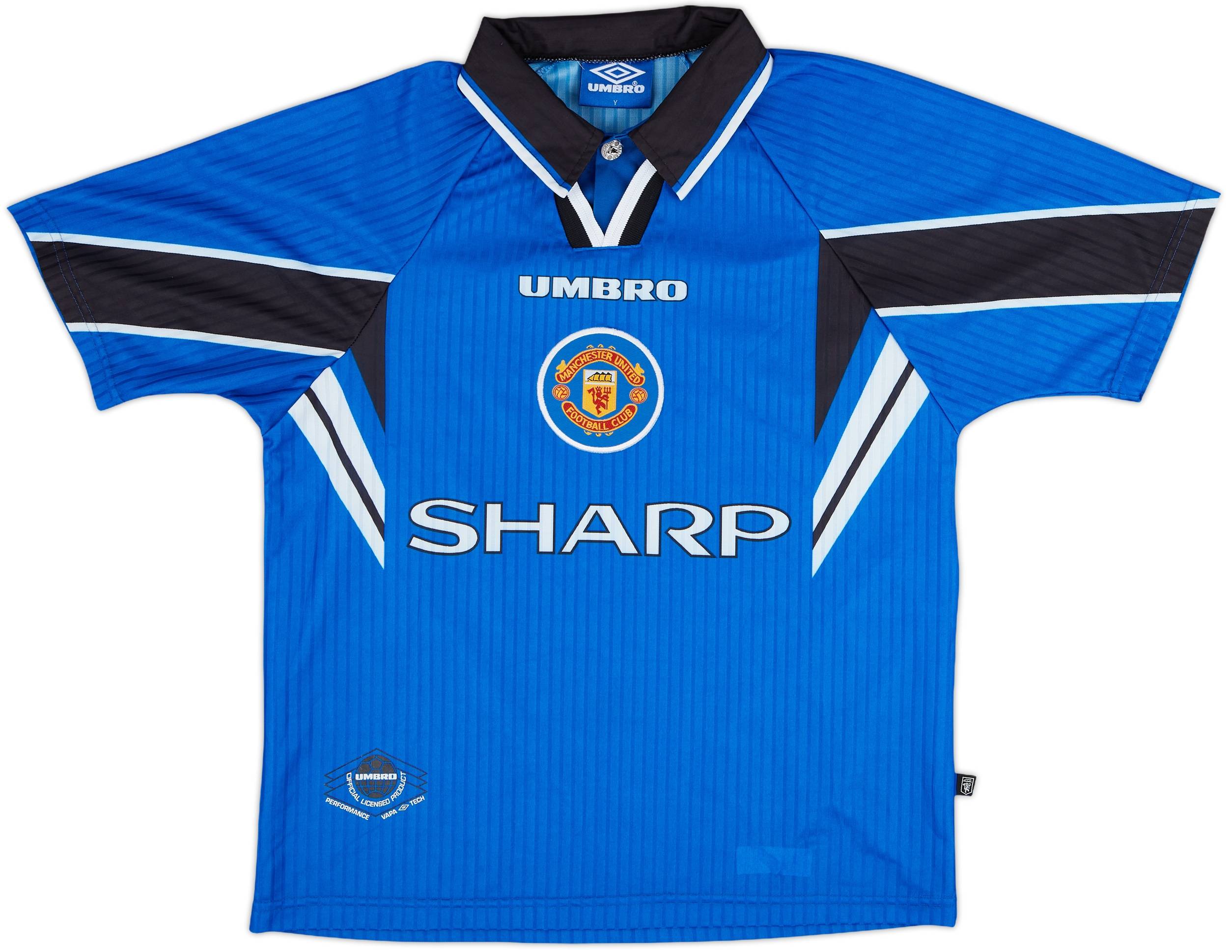 1996-98 Manchester United Third Shirt - 8/10 - (Y)
