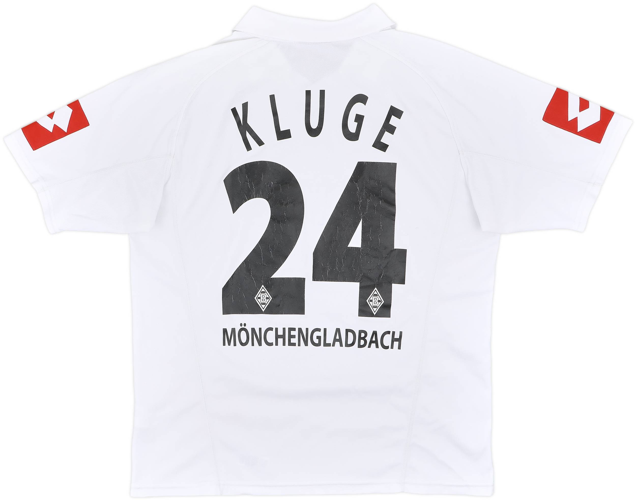 2003-05 Borussia Monchengladbach Home Shirt Kluge #24 - 6/10 - (L)